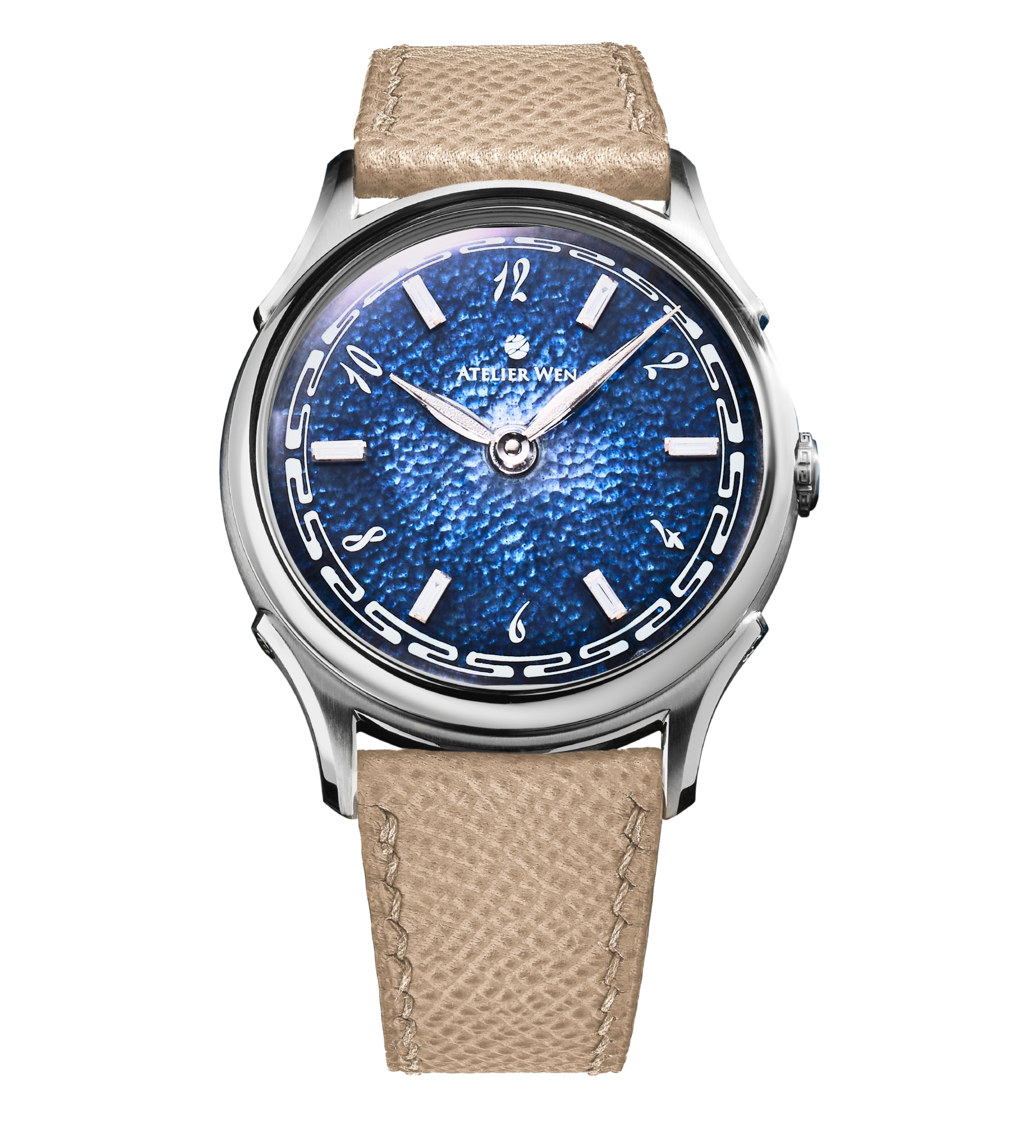 Atelier Wen Ancestra Jiāo Arabic Blue/Navy Dial Straps