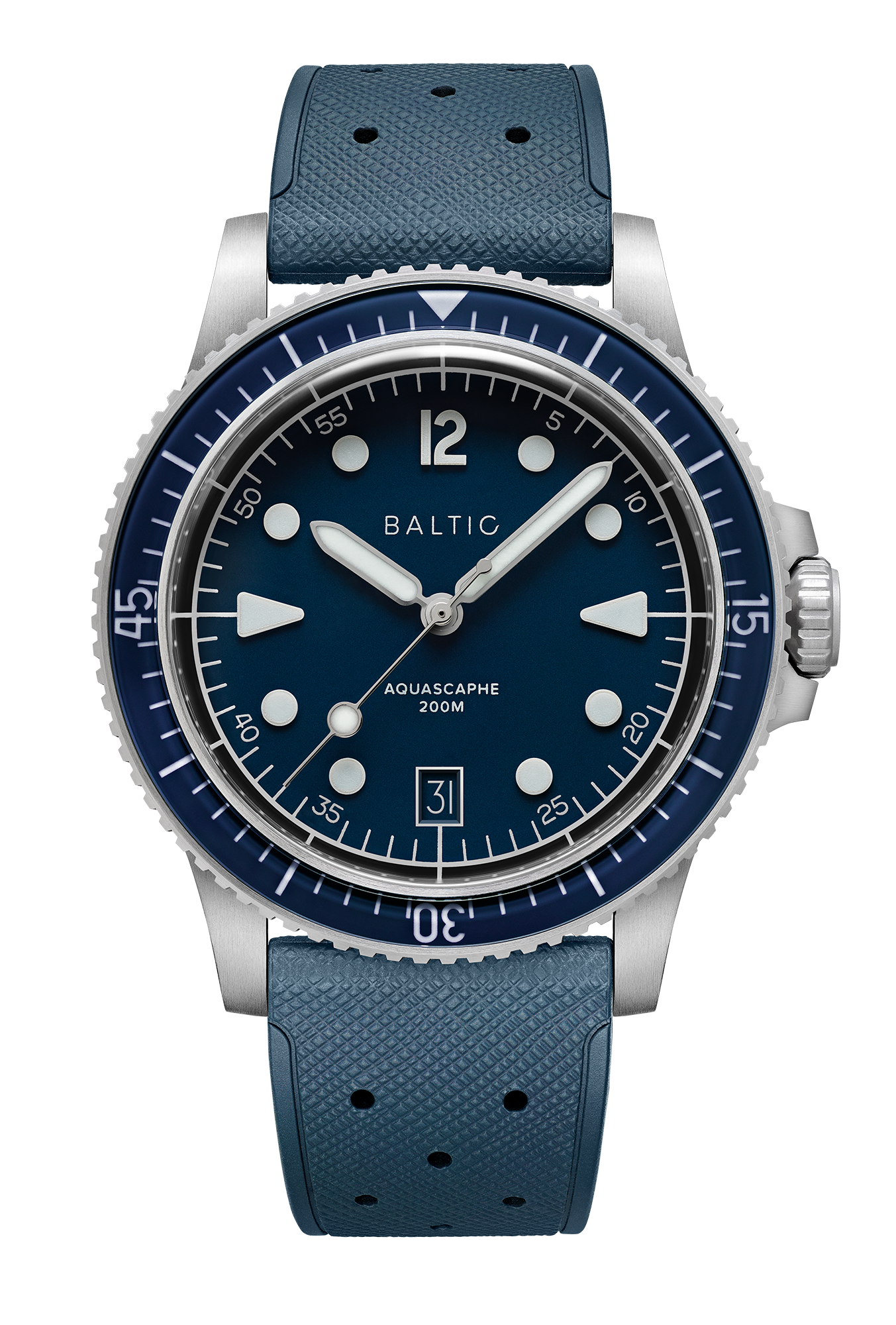 Baltic Aquascaphe MK2 Blue 39.5mm Date