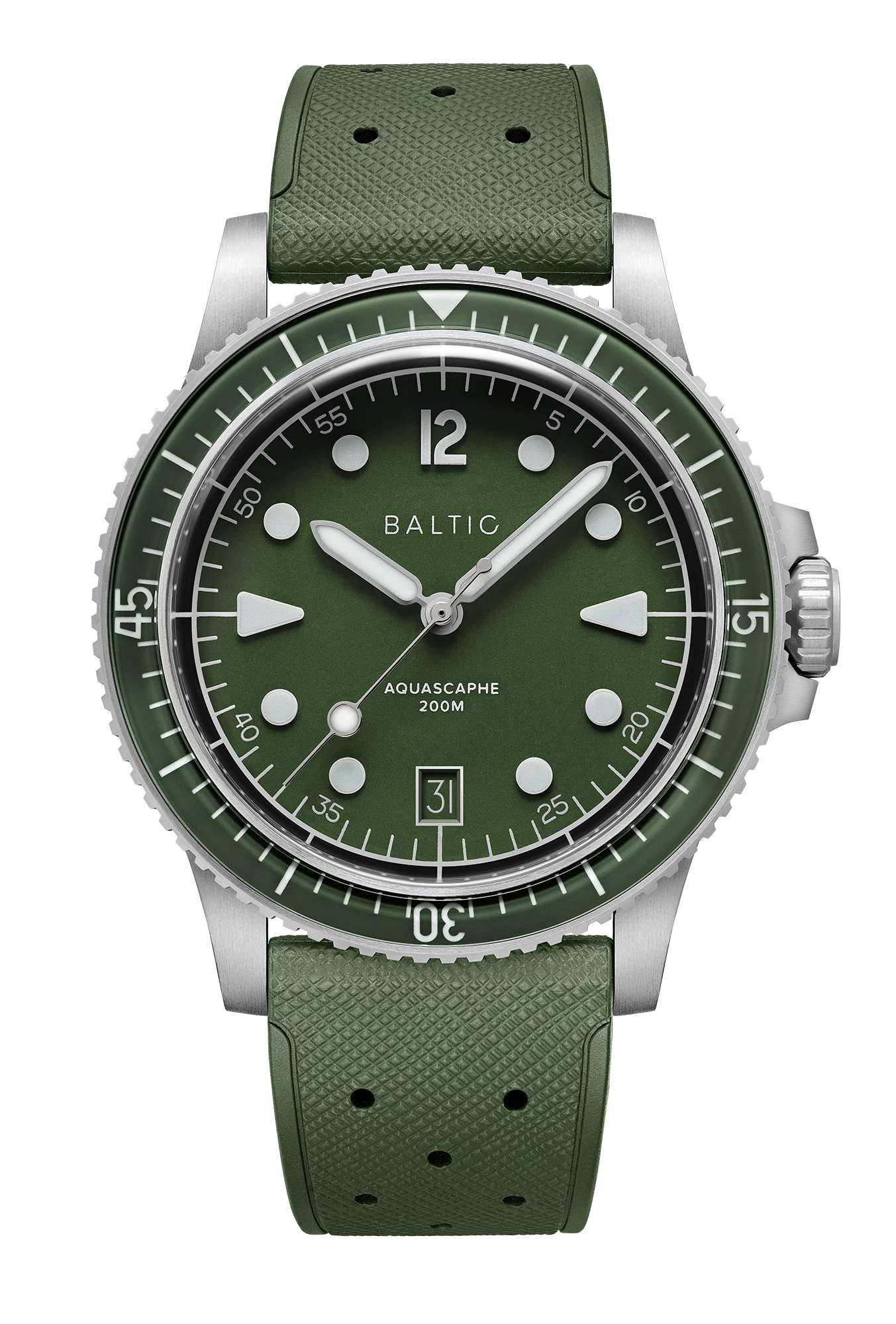 Baltic Aquascaphe MK2 Green 39.5mm Date
