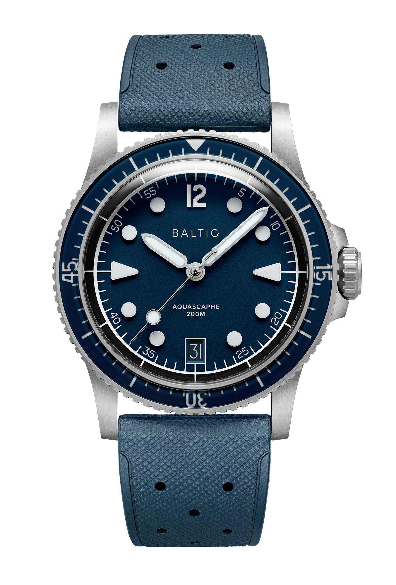 Baltic Aquascaphe MK2 Blue 37mm Date