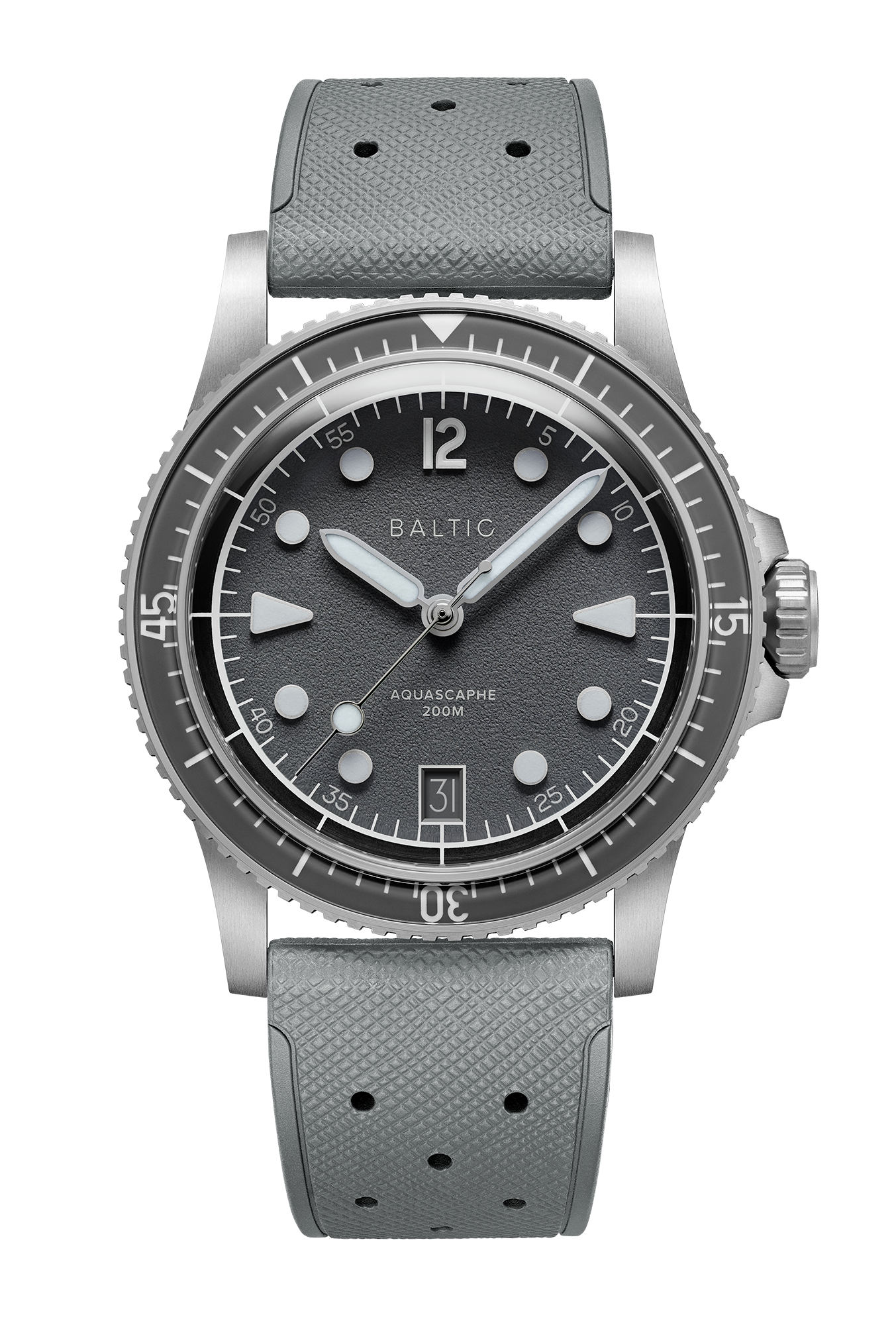 Baltic Aquascaphe MK2 Grey 37mm Date