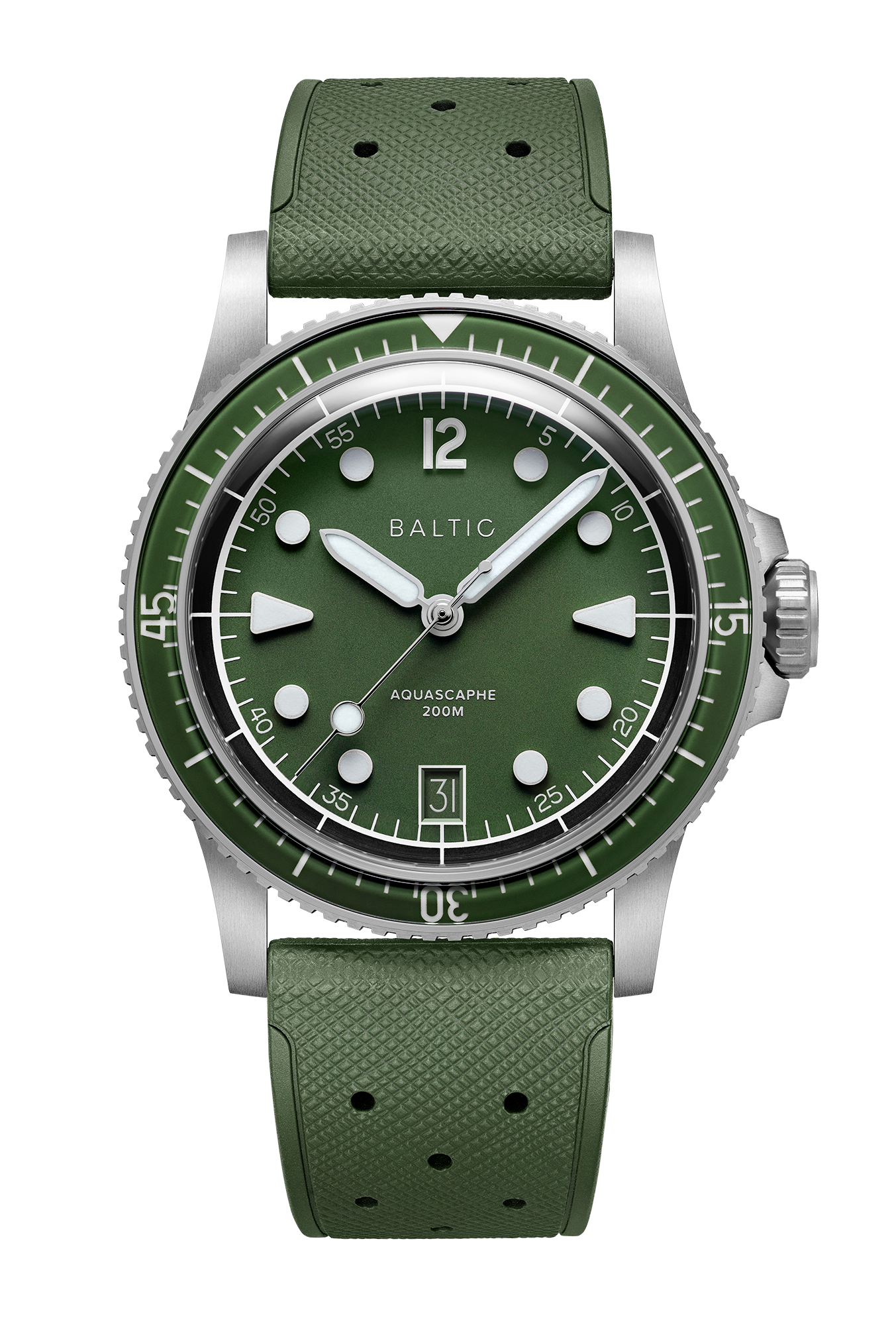 Baltic Aquascaphe MK2 Green 37mm Date