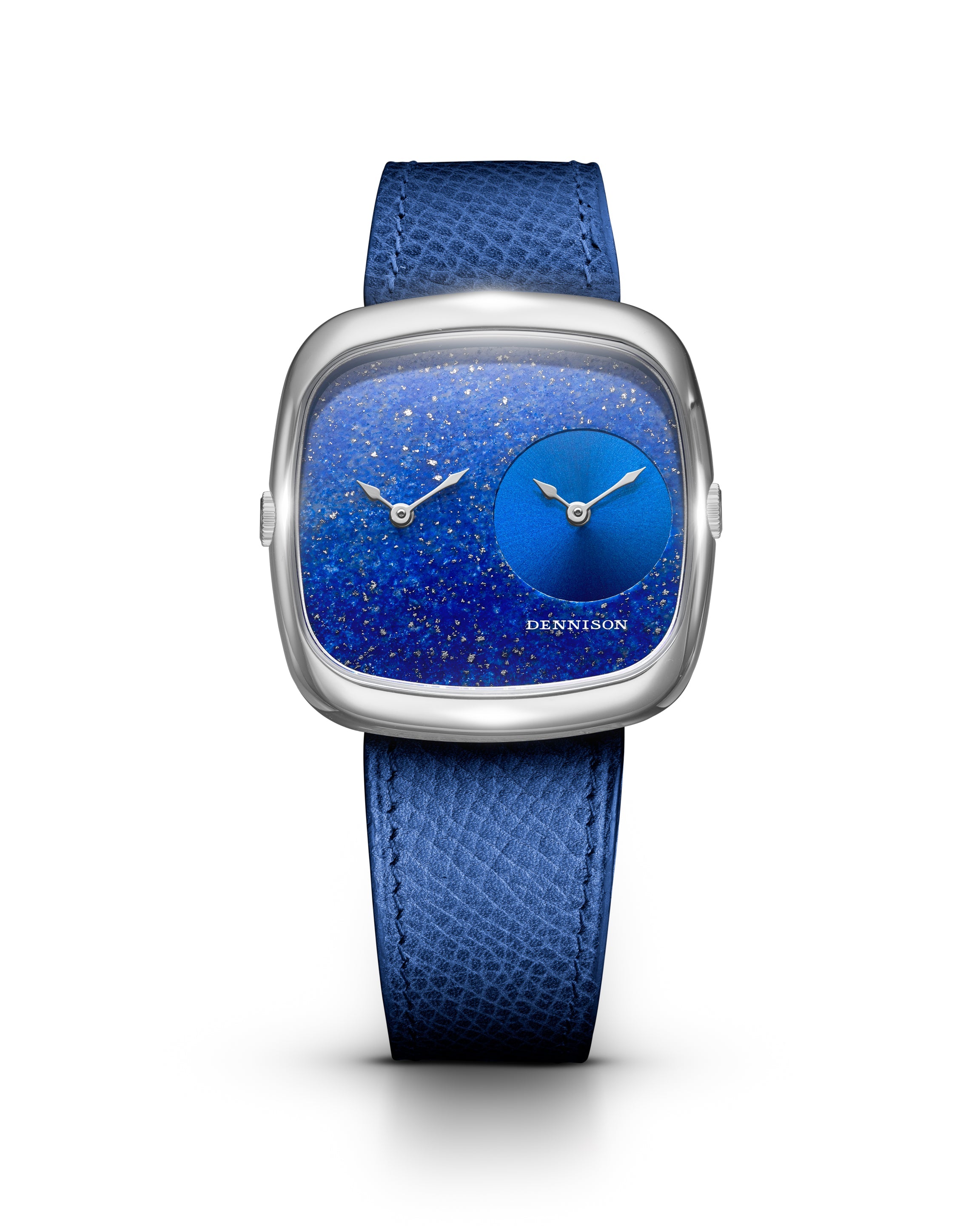 Dennison Lapis & Blue Sunray In Steel Blue/Navy Dial Straps