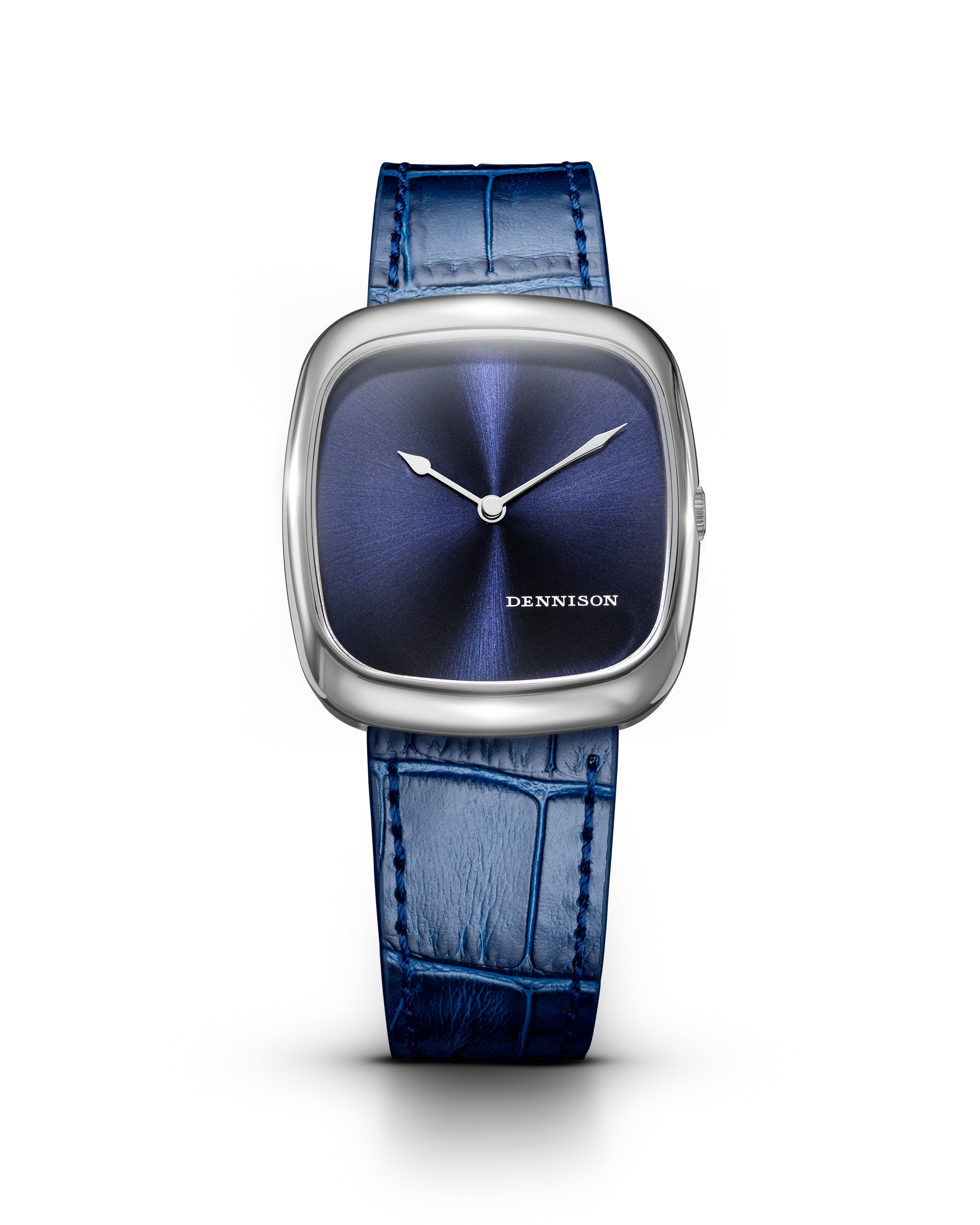 Dennison Sunray Blue In Steel Blue/Navy Dial Straps
