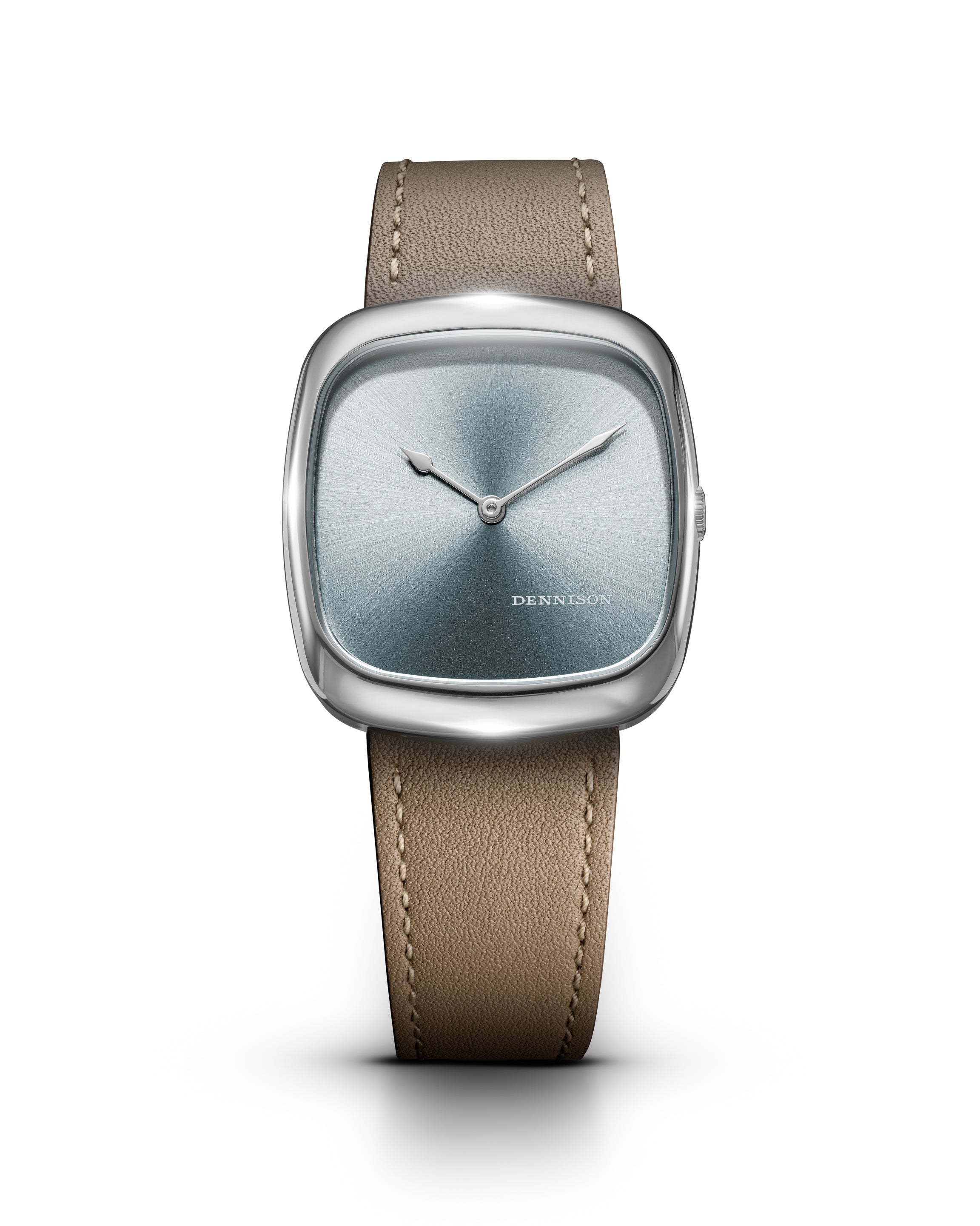 Dennison Sunray Ice Blue In Steel Blue/Navy Dial Straps