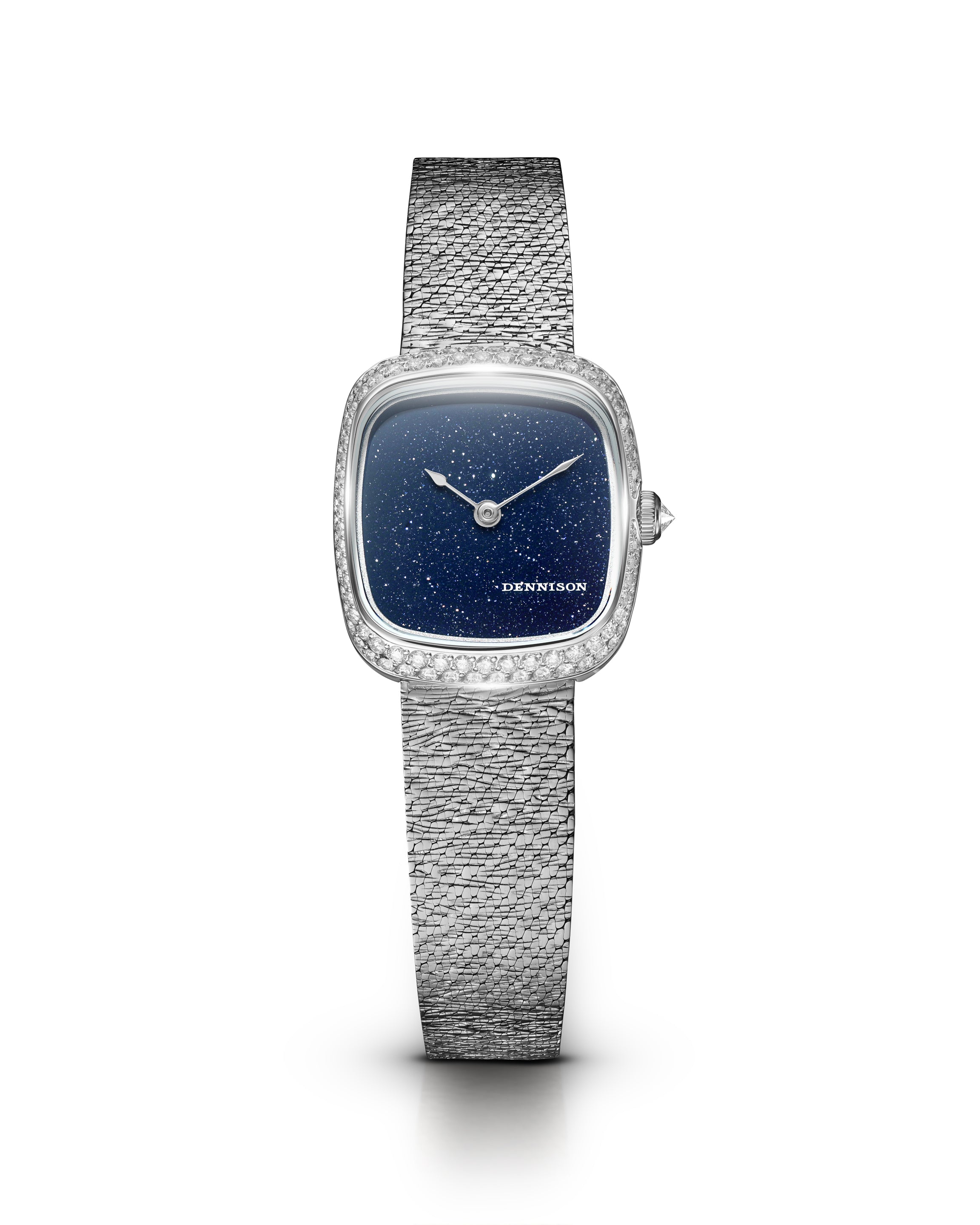 Dennison Mini Aventurine Diamonds Blue/Navy Dial Straps