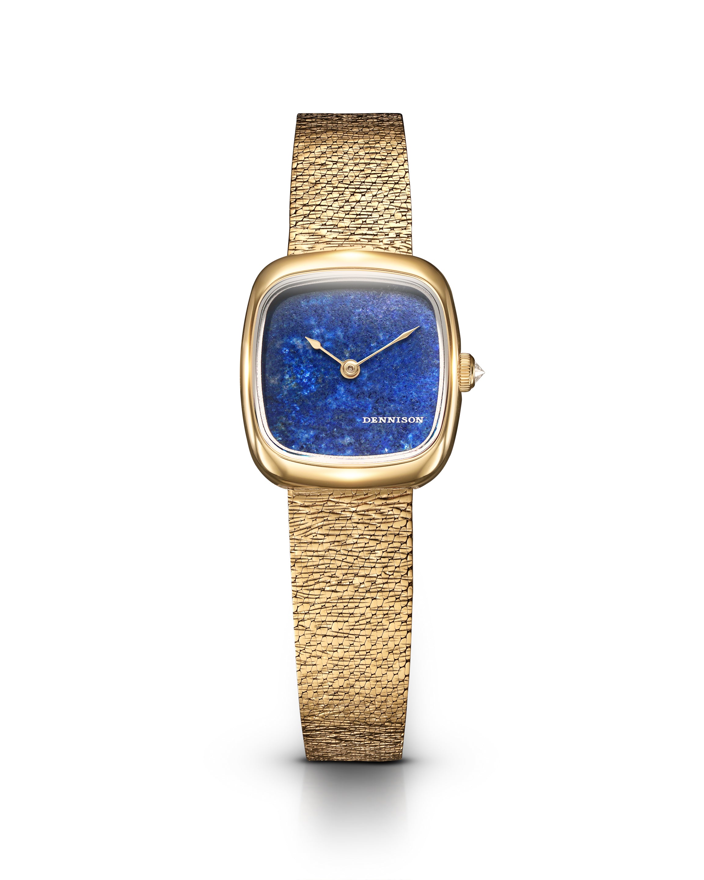 Dennison Mini Lapis Lazuli In Gold Blue/Navy Dial Straps