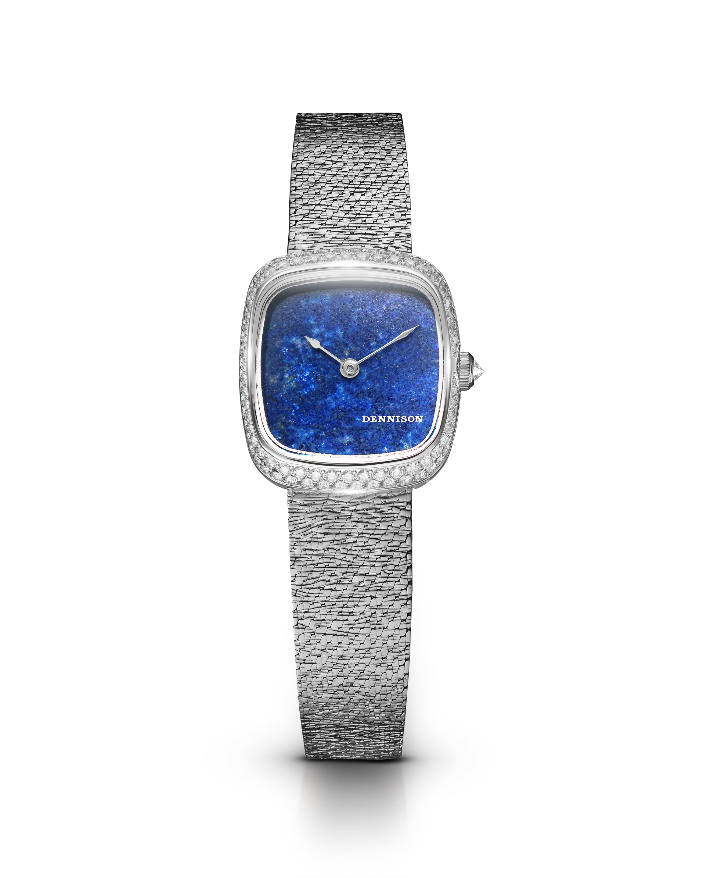 Dennison Mini Lapis Lazuli Diamonds Blue/Navy Dial Straps