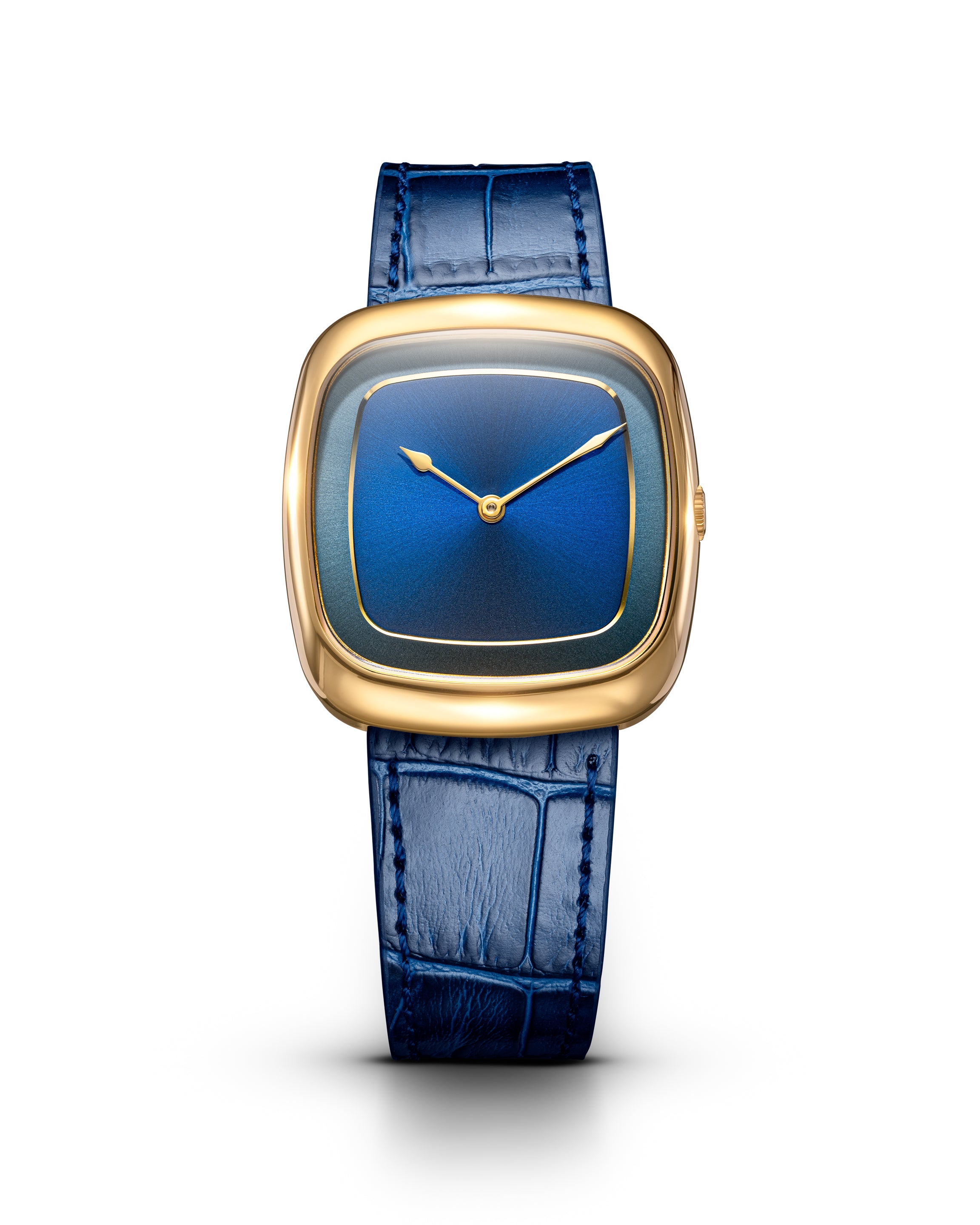 Dennison ALD Collectability In Gold Blue/Navy Dial Straps