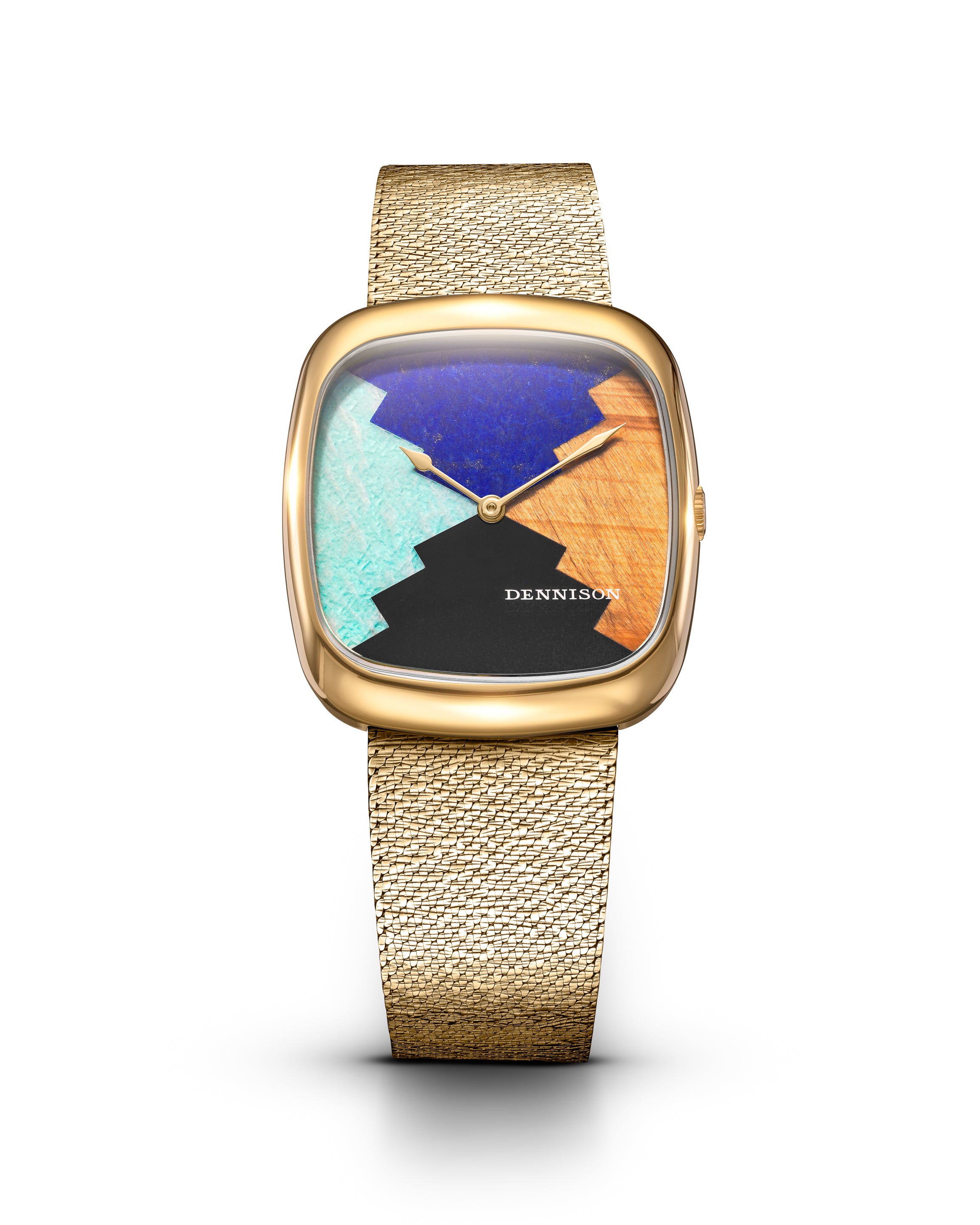 Dennison ALD Elements In Gold Multi Dial Straps