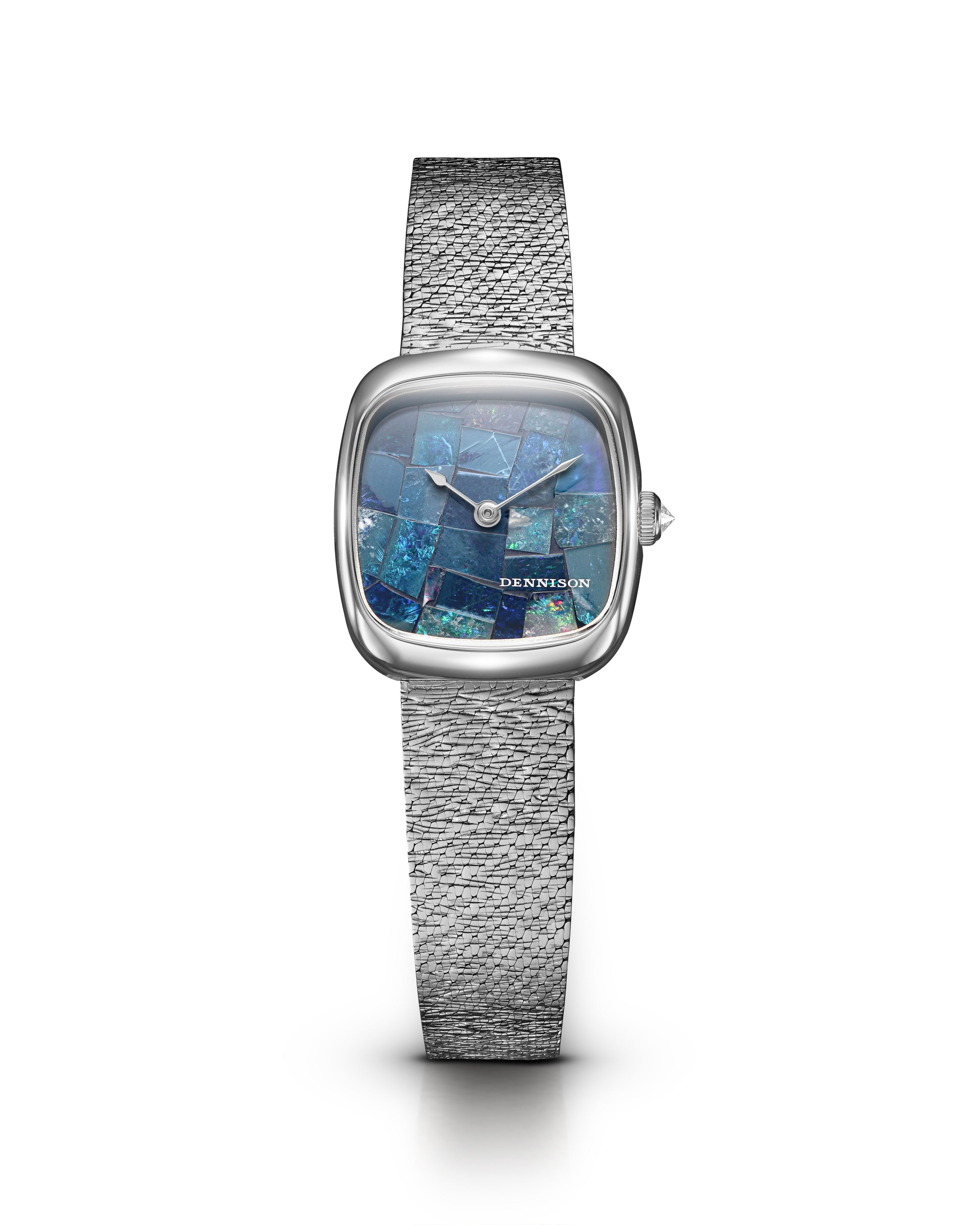 Dennison Mini Opal in Steel Blue/Navy Dial Straps