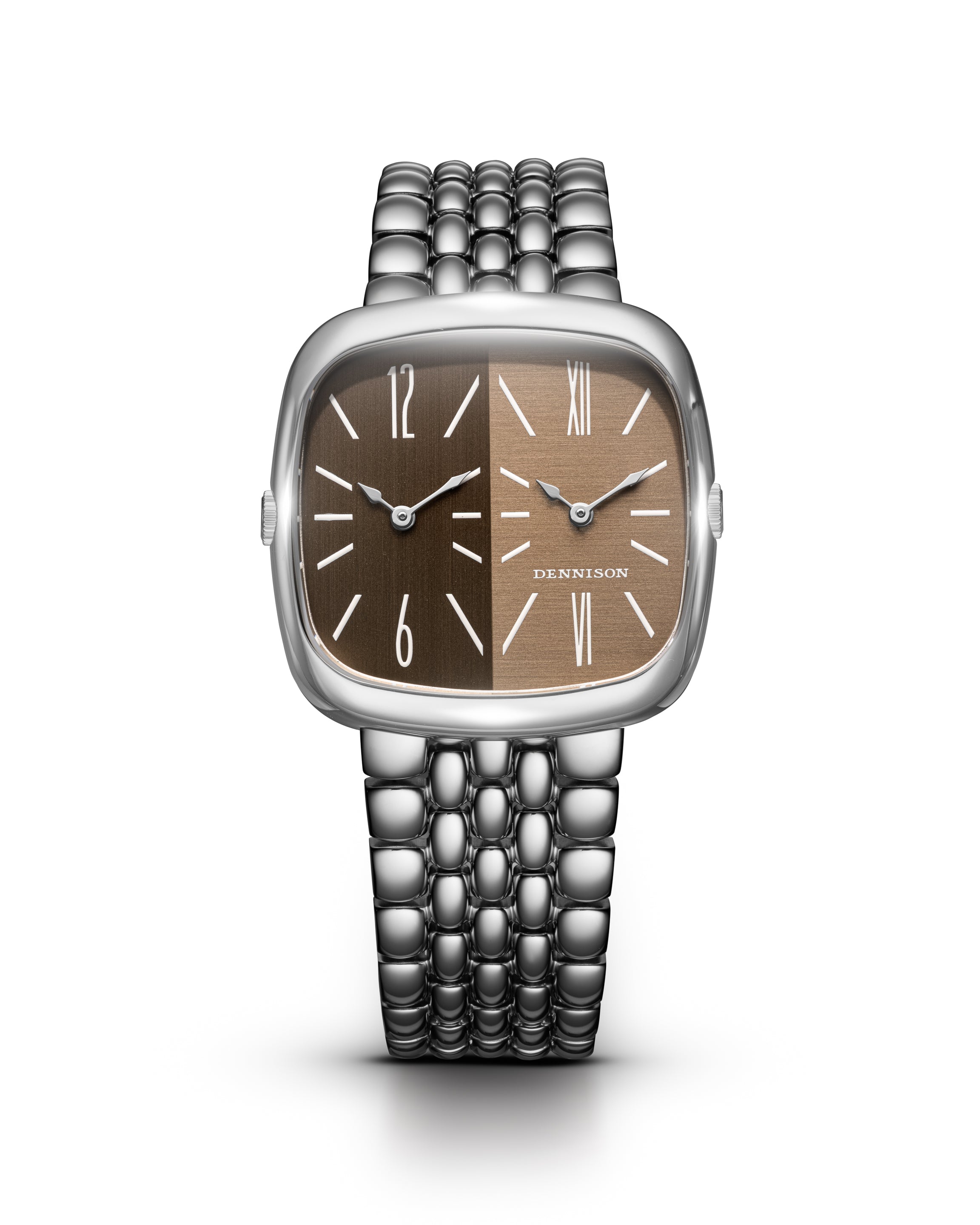Dennison Shades Of Brown Brown Dial Straps