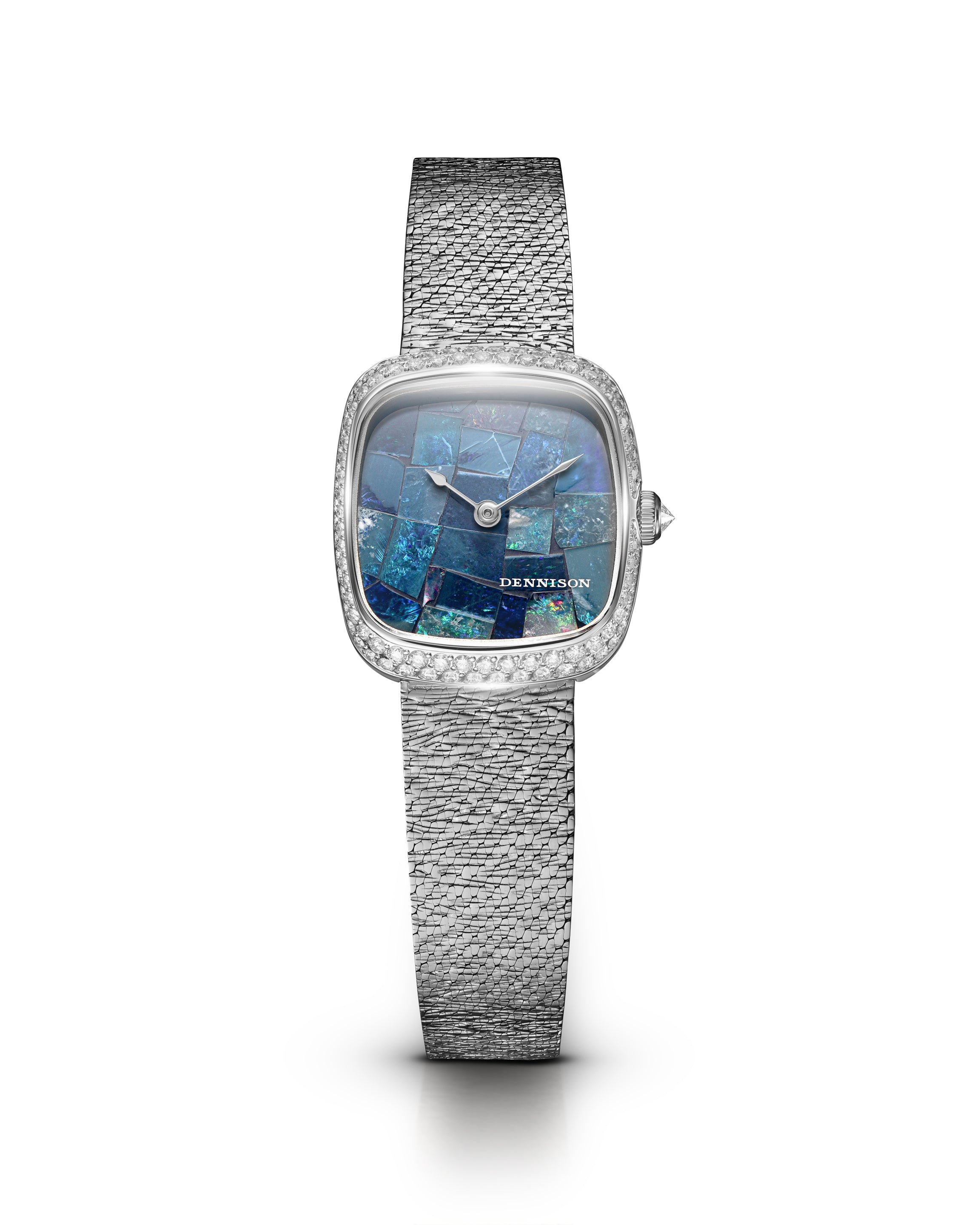 Dennison Mini Opal Diamonds Blue/Navy Dial Straps