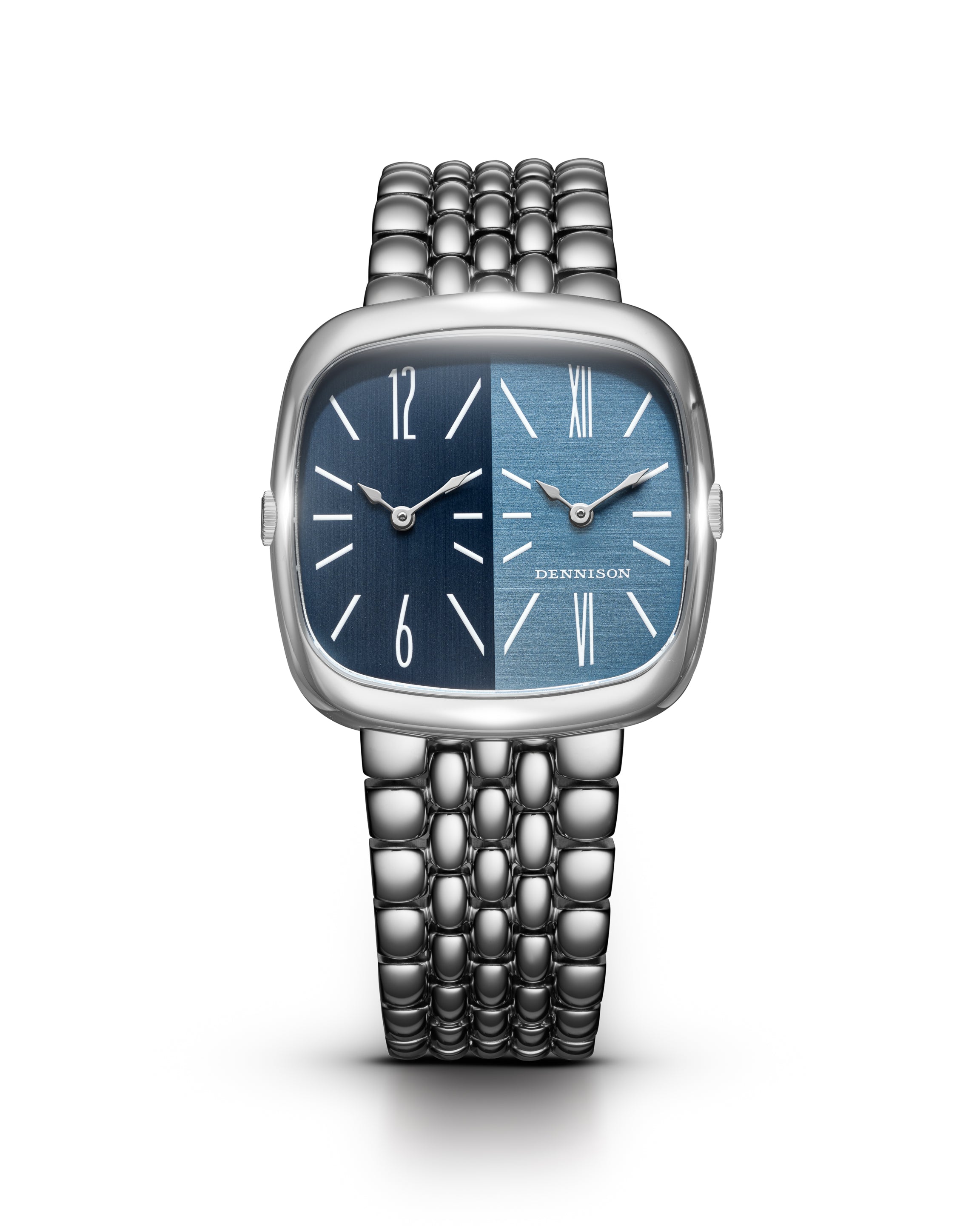 Dennison Shades Of Blue Blue/Navy Dial Straps