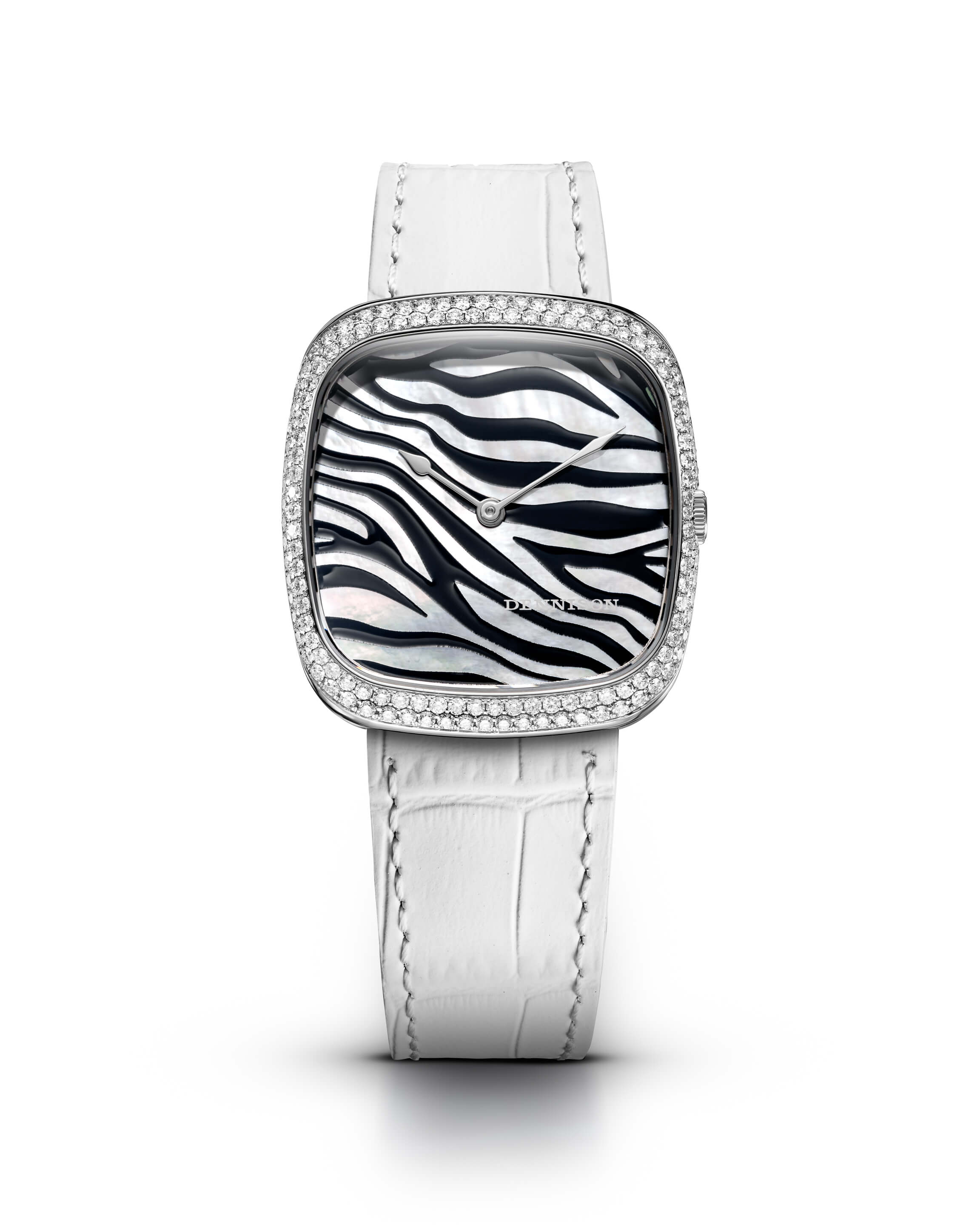Dennison ALD Safari Zebra White Dial Straps