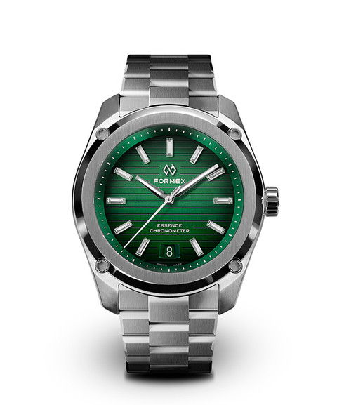 Formex Essence Thirtynine Automatic Chronometer Green Baguette Diamond