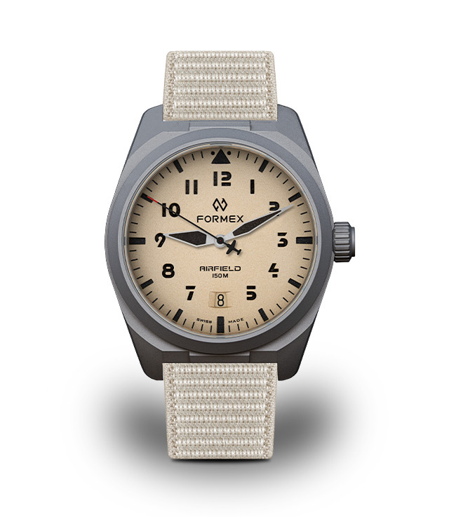 Formex AirField 40 Desert Sand Natural/Cream Dial Straps