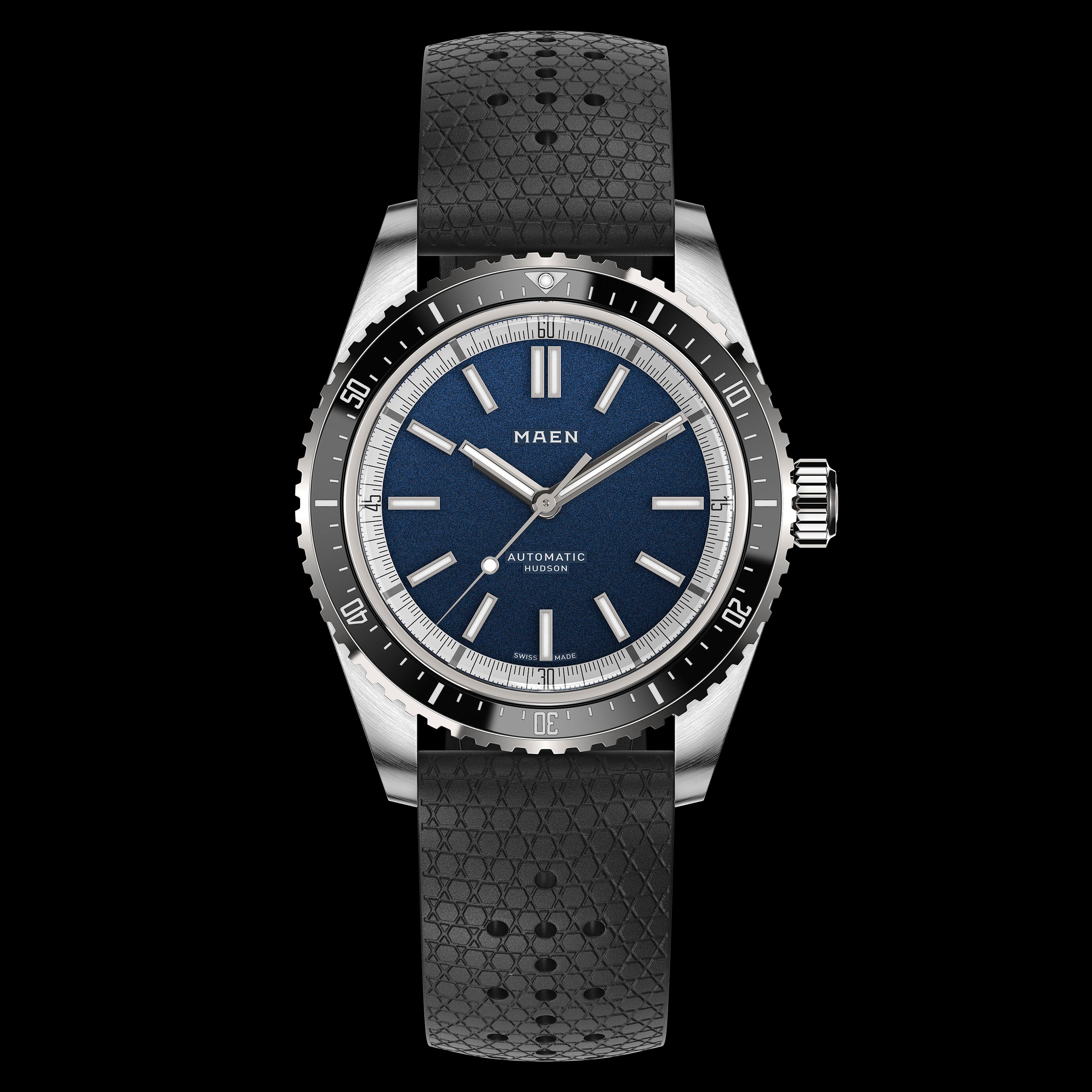 Maen Hudson 38 MK5 - M1.1.8 Blue/Navy Dial Straps