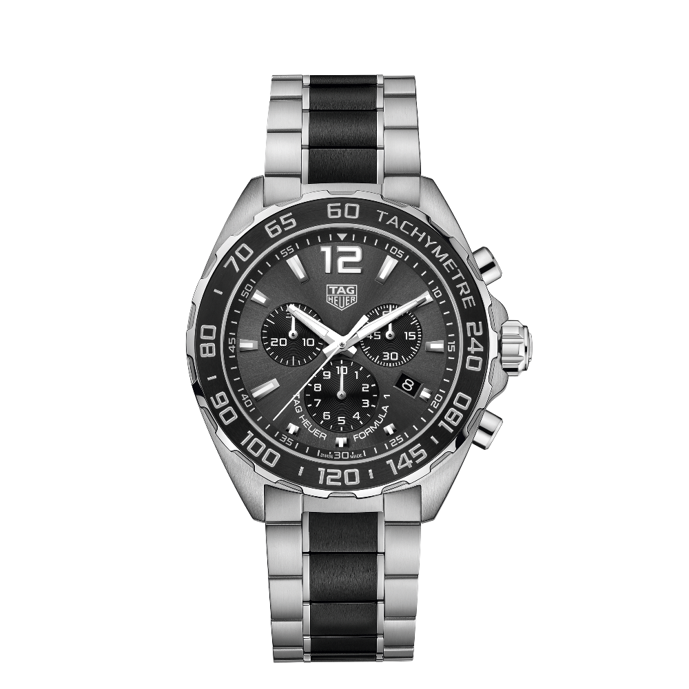 TAG Heuer TAG Heuer Formula 1 Chronograph - 43 mm - CAZ1011.BA0843 Black Dial Straps