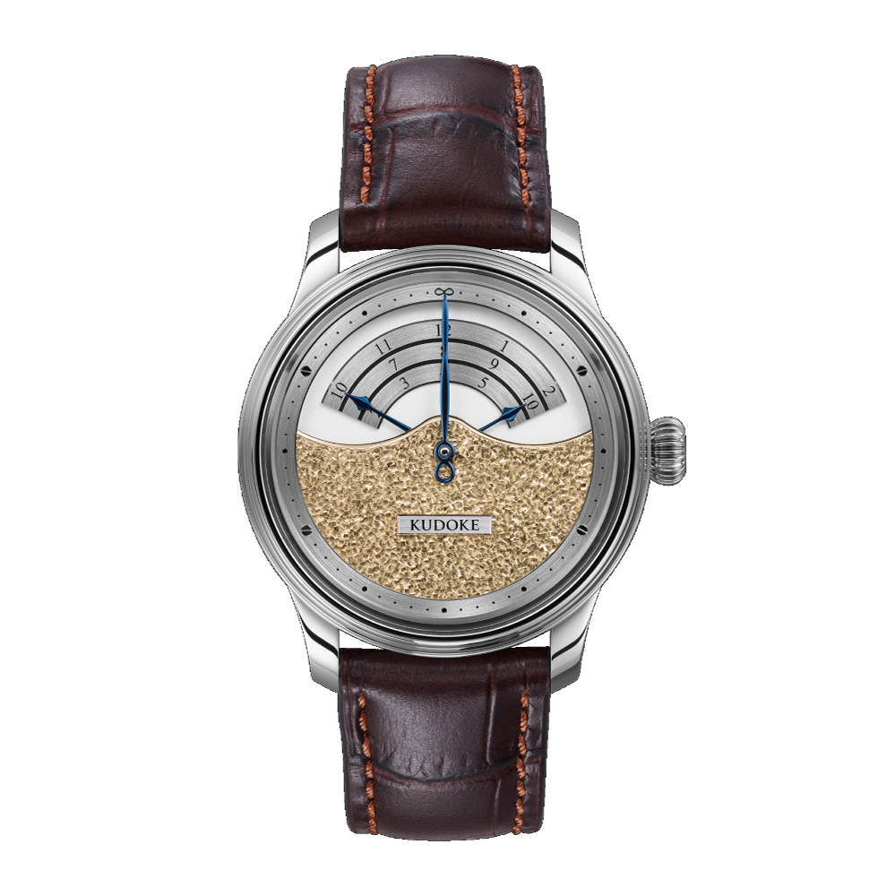Kudoke 3 Flakes Gold Gold / Silver / White / Black / Blue Dial Straps