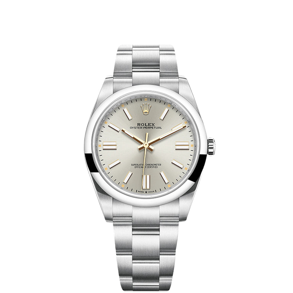 Rolex Oyster Perpetual 41 Stainless Steel / Silver