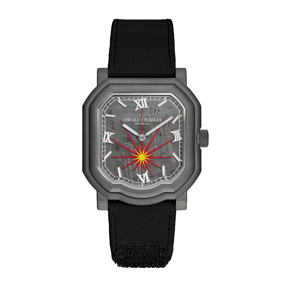 Gerald Charles 2.0 Meteorite Darkblast Grey / Silver / White / Black / Red / Yellow Dial Straps