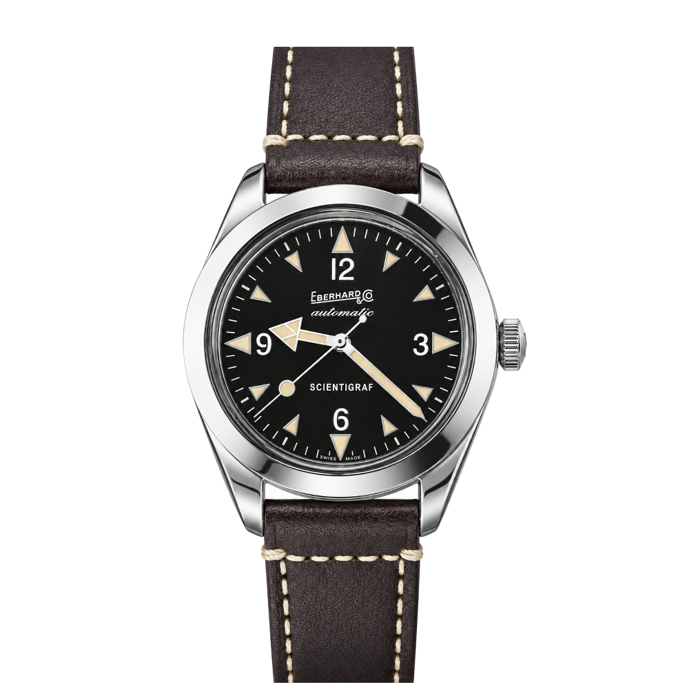 Eberhard Scientigraf Stainless Steel / Black