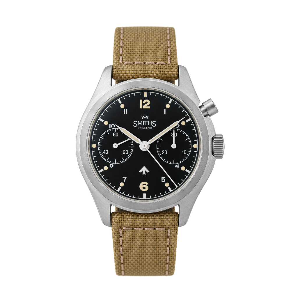 Smiths MONOPUSHER PRS-57 Black Dial Straps