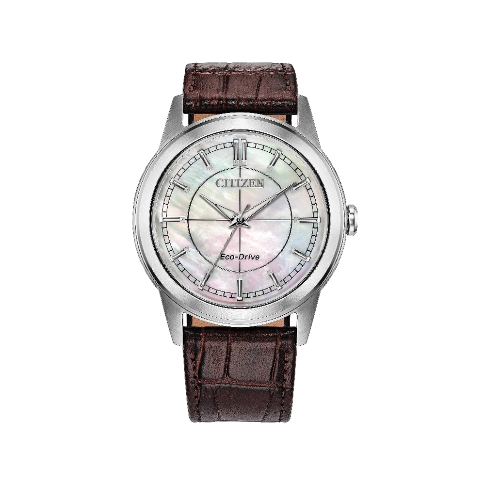Citizen Rolan Mother-of-Pearl White / Cream / Pale Green / Pale Pink / Silver / Black Dial Straps