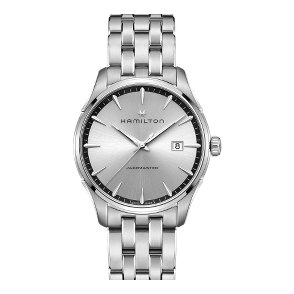 Hamilton Jazzmaster Quartz Stainless Steel / Silver / Bracelet