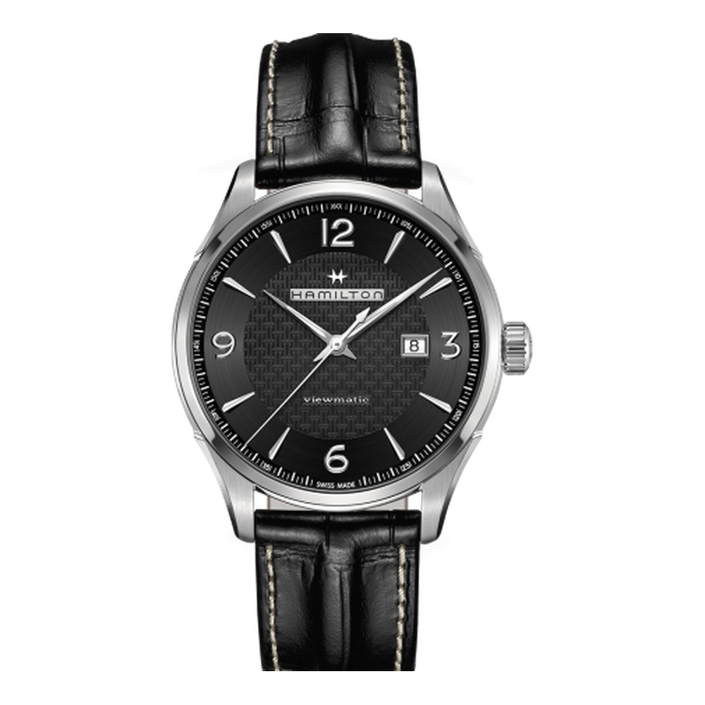 Hamilton Jazzmaster Viewmatic Auto 44 Stainless Steel / Black