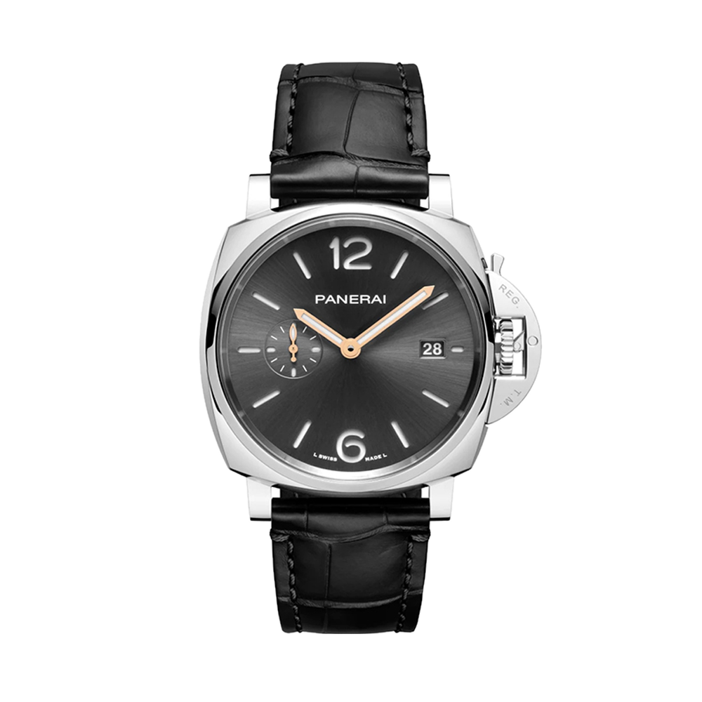 Panerai Luminor Due 42 3 Days Date Stainless Steel / Grey