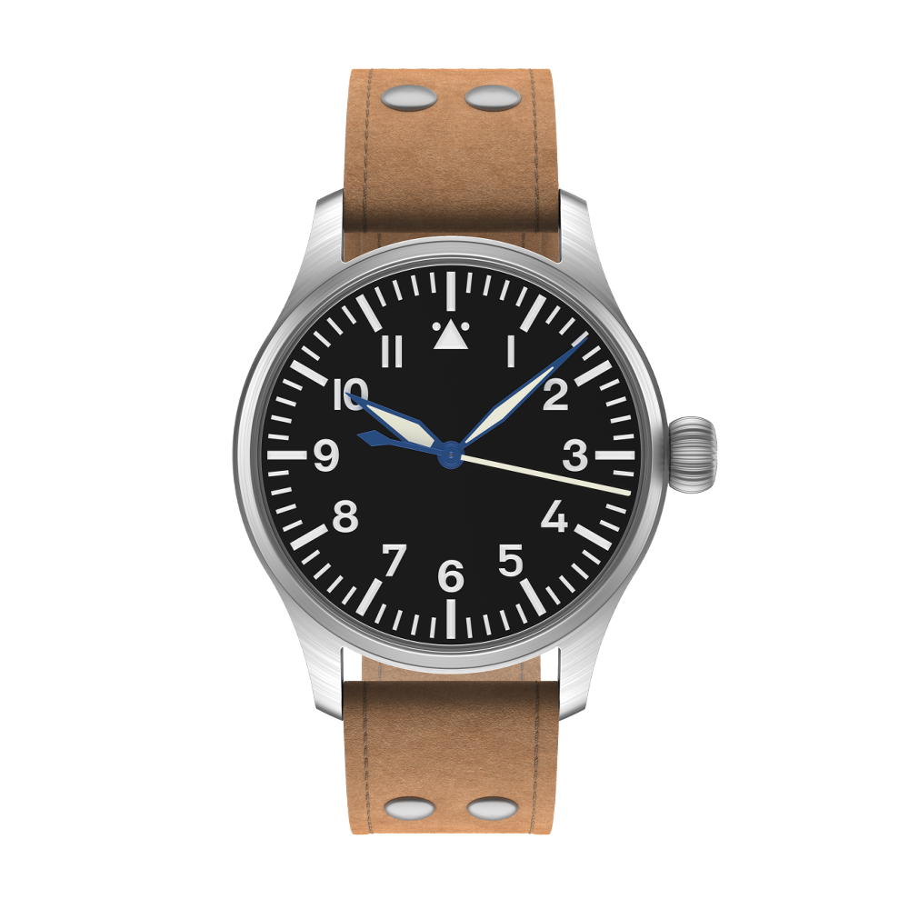 Stowa Stowa Flieger Klassik 36 Black Dial Straps