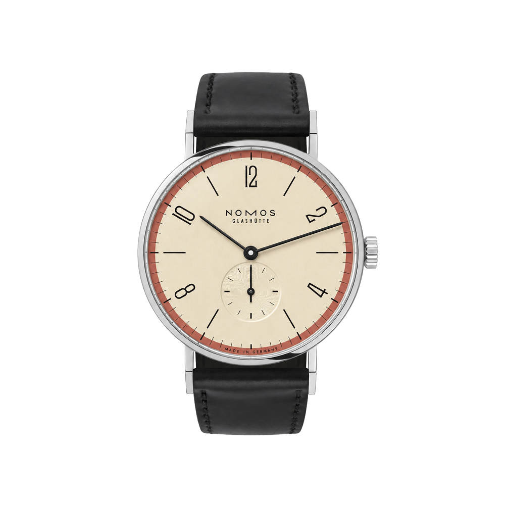 Nomos Tangente 38 A Century of Bauhaus Red