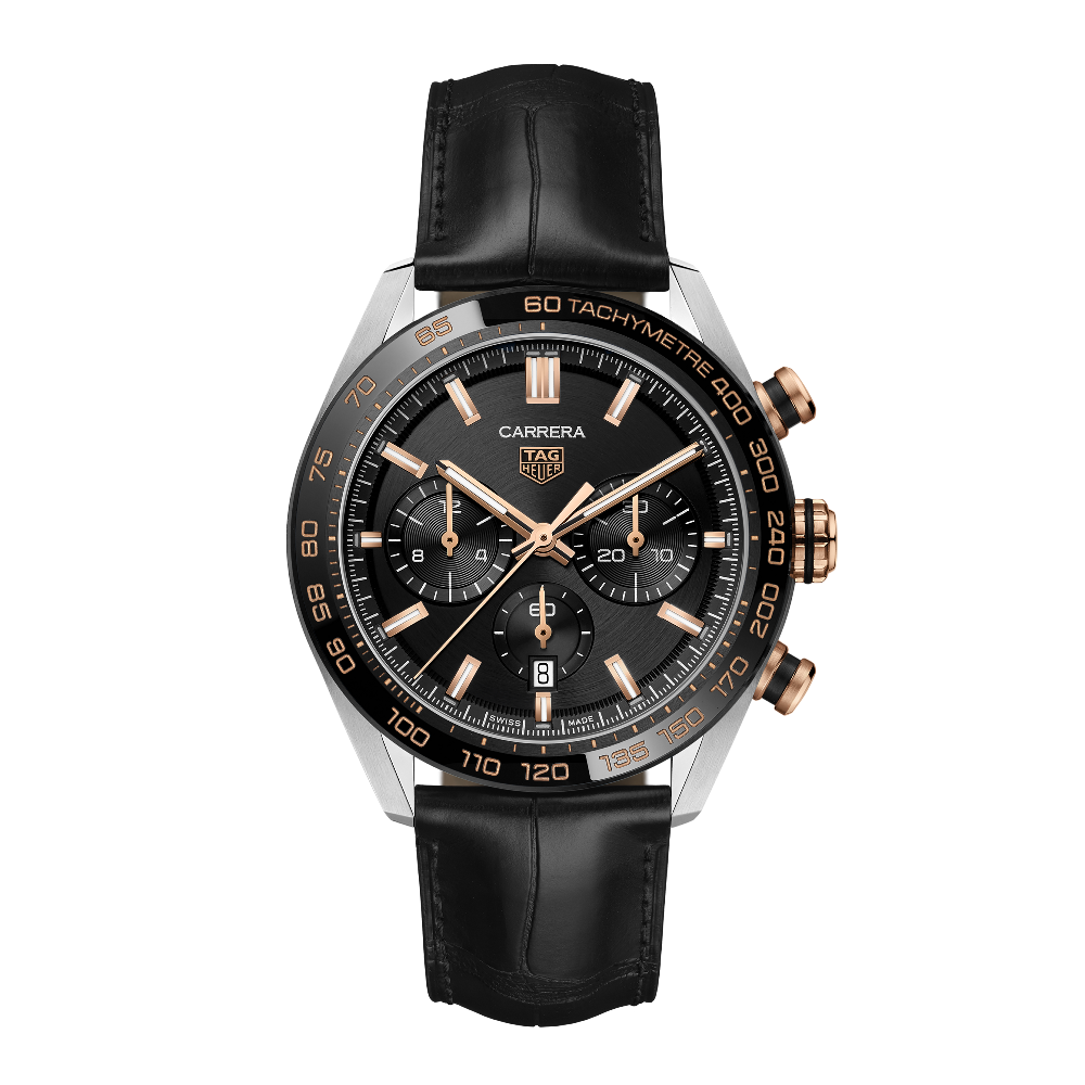 TAG Heuer Chronograph Steel and Rose Gold