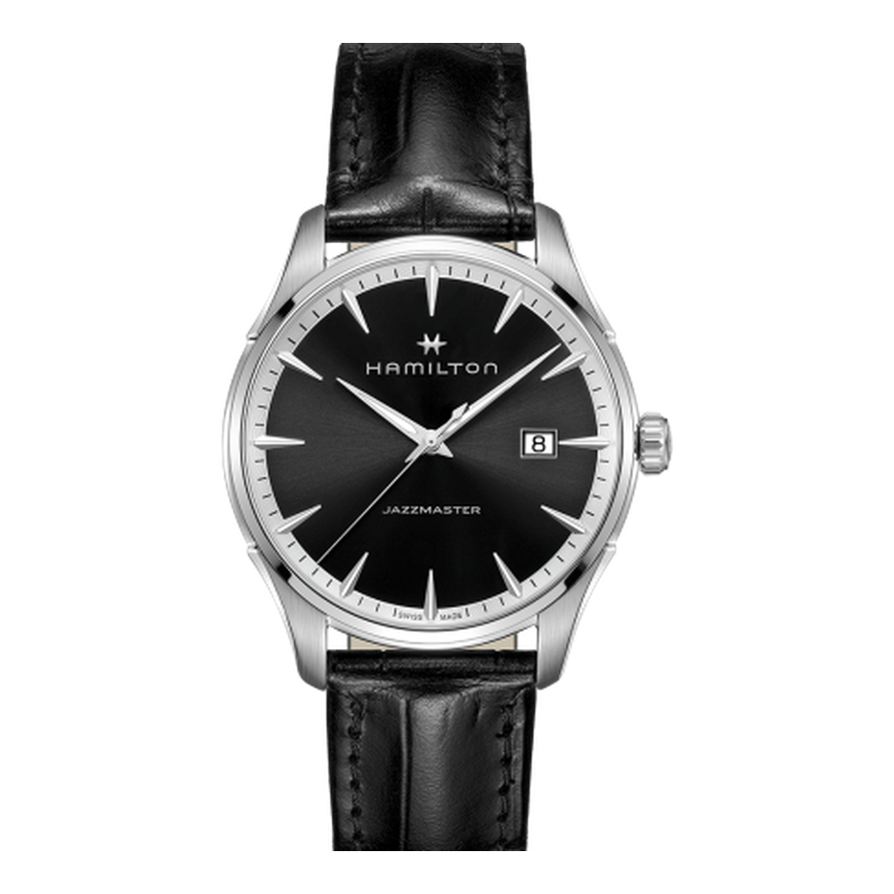 Hamilton Jazzmaster Quartz Stainless Steel / Black
