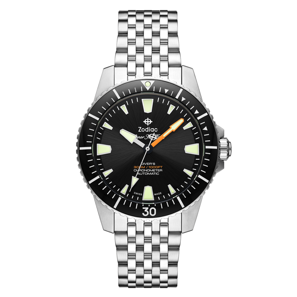 Zodiac Zodiac Super Sea Wolf Pro Diver Automatic Stainless Steel ZO3552