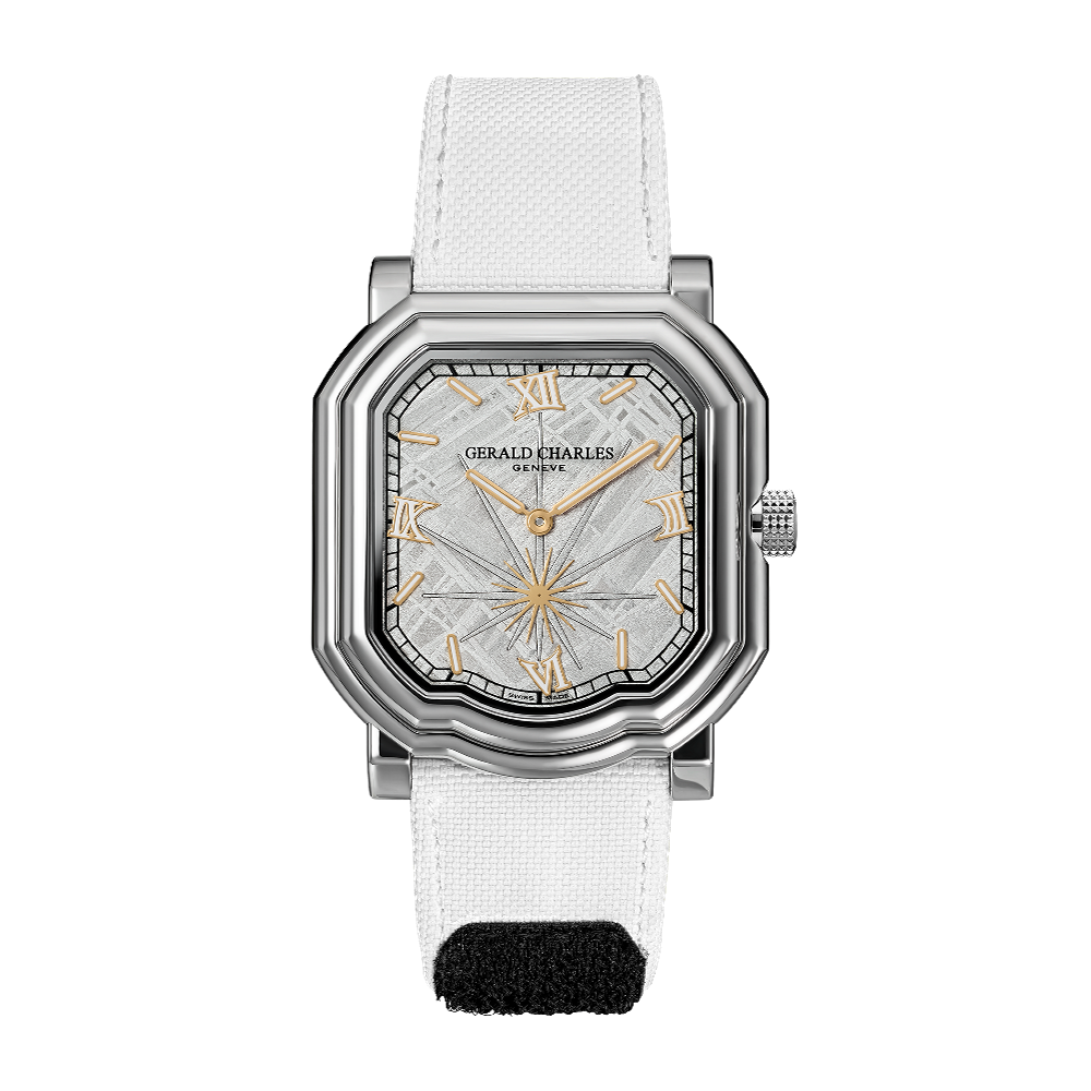 Gerald Charles 2.0 Meteorite Silver Silver / White / Grey / Black / Gold Dial Straps