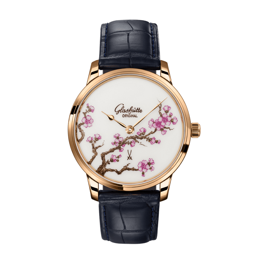 Glashutte Original Senator Meissen Cherry Blossom