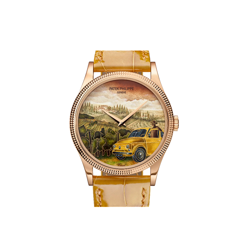 Patek Philippe Stop-off in Chianti Rose Gold