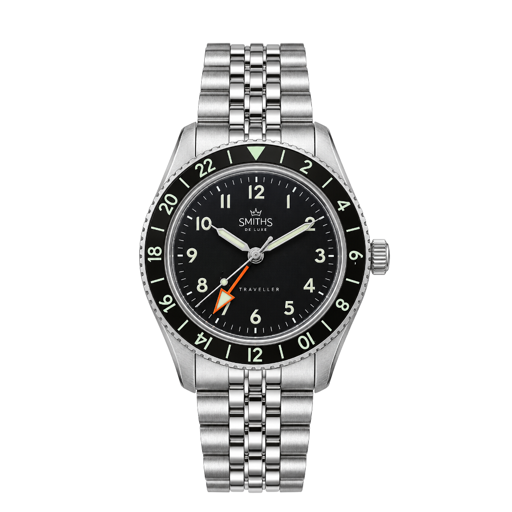 Smiths TRAVELLER - PRS-58 Black Dial Straps