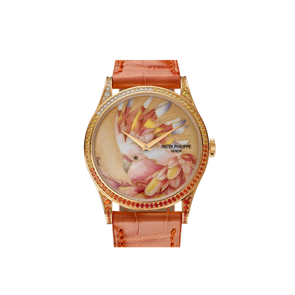 Patek Philippe Leadbeater’s Cockatoo Rose Gold