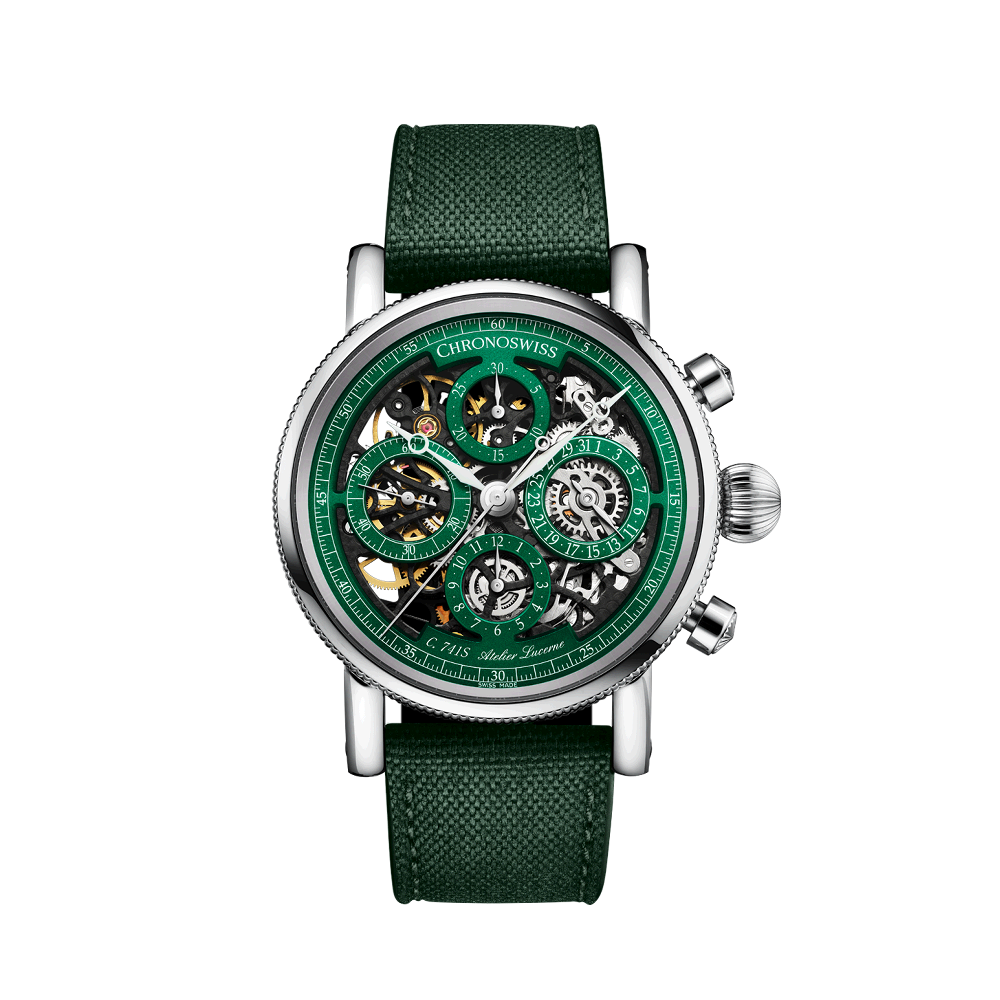 Chronoswiss Chronoswiss Opus Chronograph Titanium CH-7543T-1S-DGR
