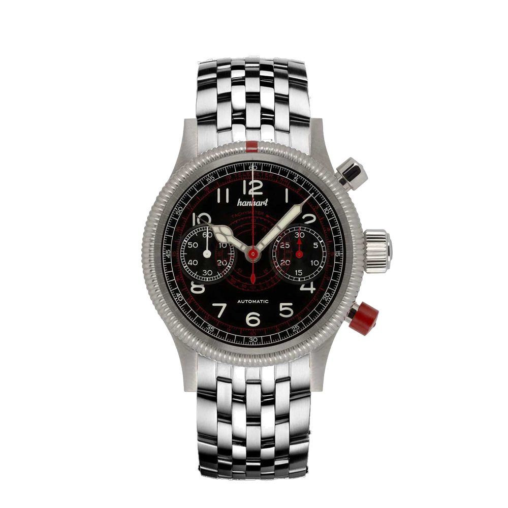 Hanhart PIONEER TachyTele schwarz, 40 mm 712.210-6428