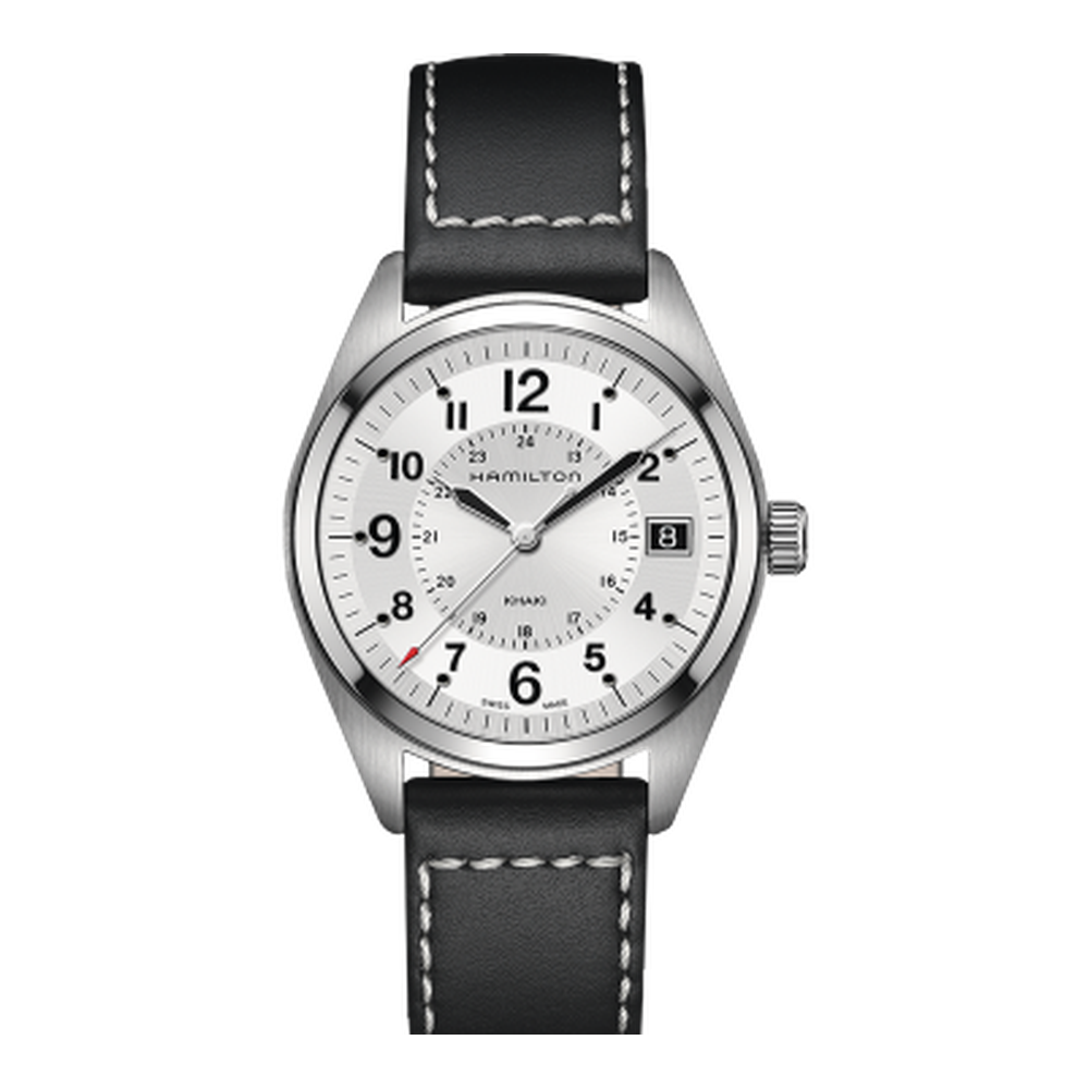 Hamilton Khaki Field Quartz Steel / Silver