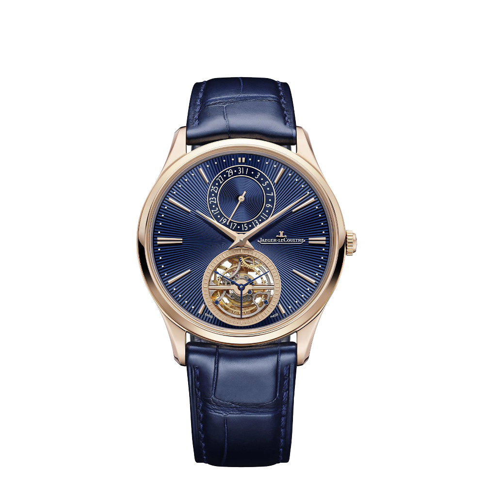 JLC Tourbillon Enamel Blue