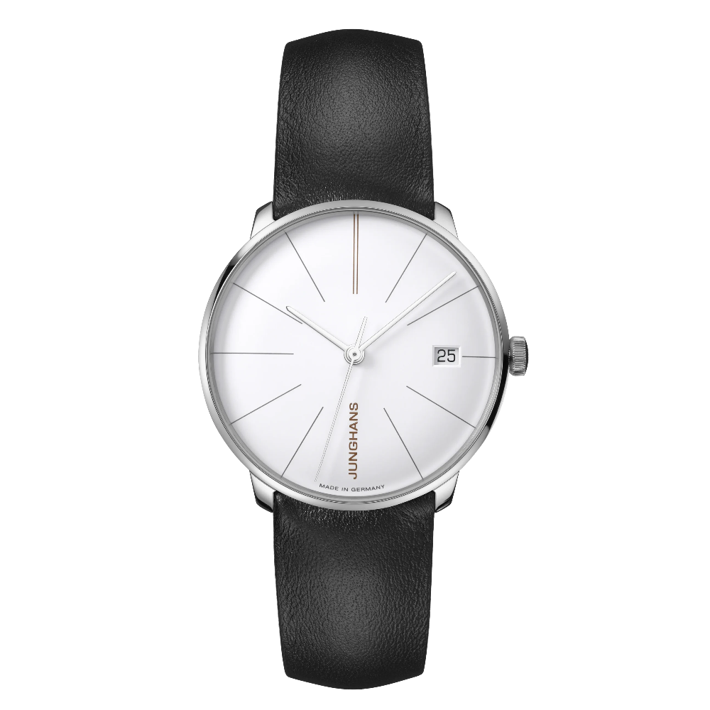 Junghans Meister fein Kleine Automatic White Dial Straps