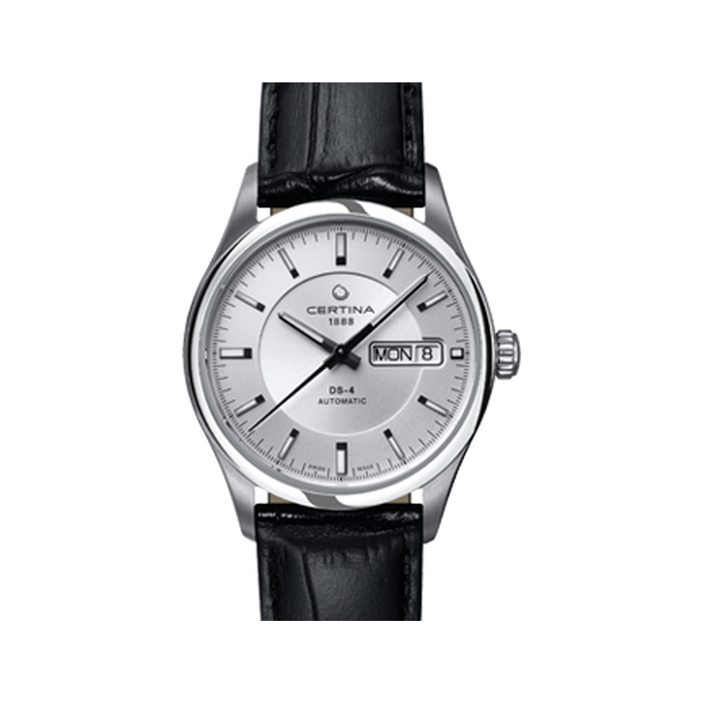 Certina Day-Date Silver 38mm