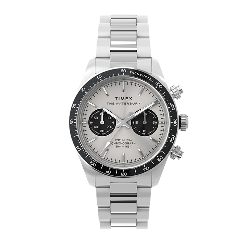 Timex Chronograph 39mm Stainless Steel
