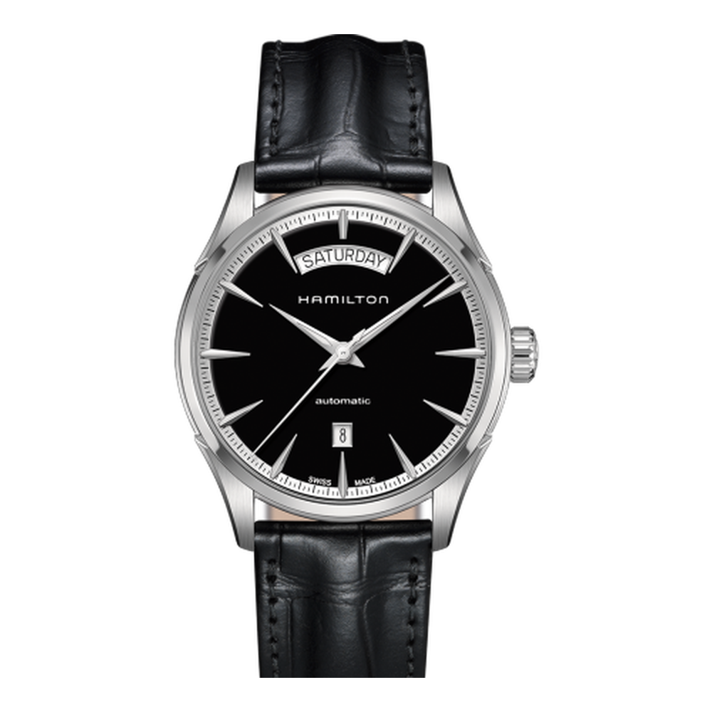 Hamilton Jazzmaster 42 Day Date Stainless Steel / Black